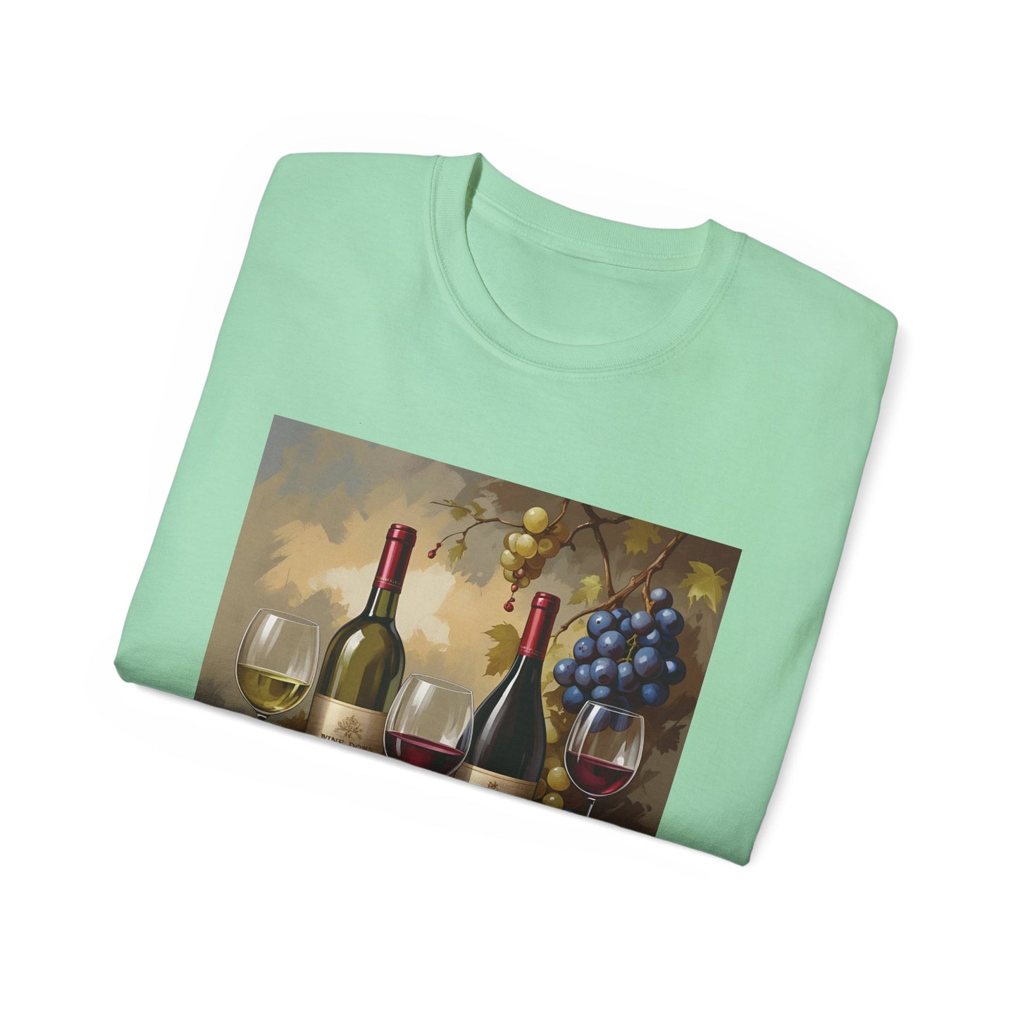 Time to Wine Down - Wine Lover Unisex Ultra Cotton Tee, Vintage Wine Design Perfect for Gifts
