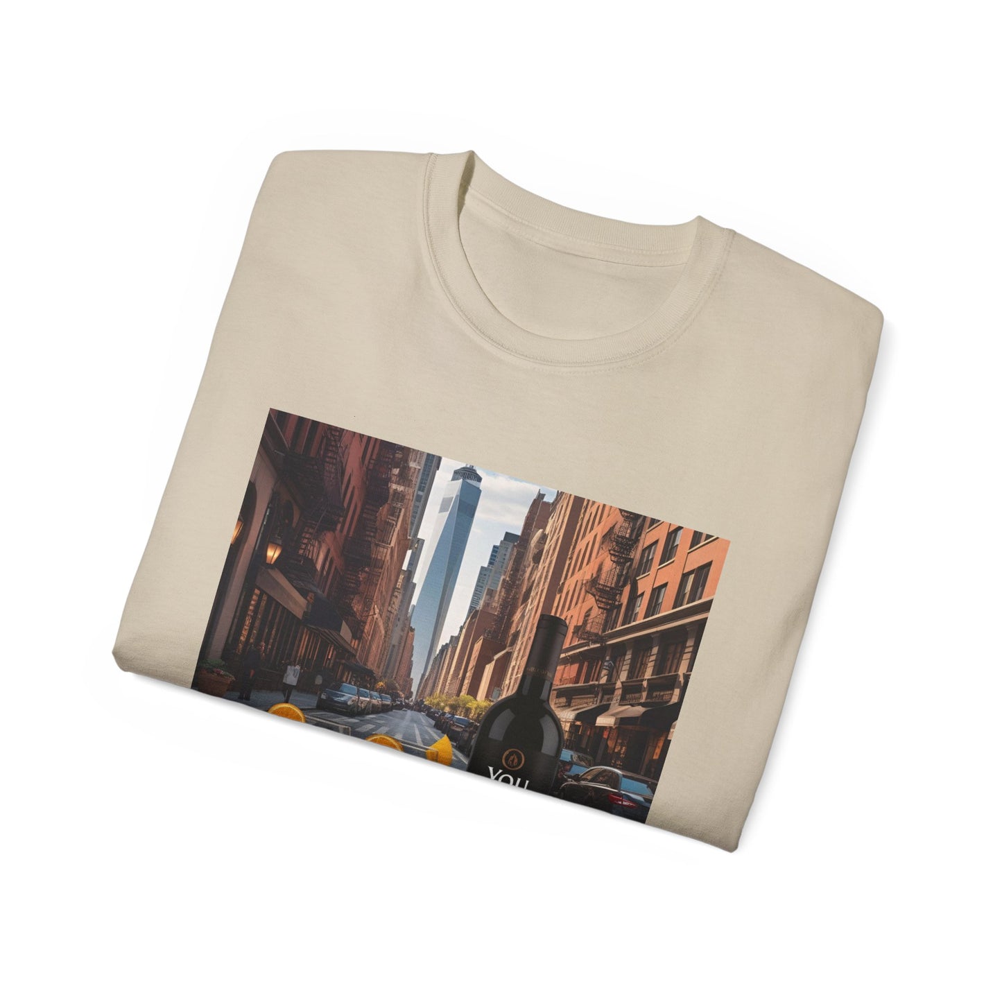 You Had Me at Merlot - Stylish Cityscape Tee with Cocktail Art - Perfect for Casual Outings, Summer Parties, Birthdays, or Unique Gifts, Art Lover's T-Shirt