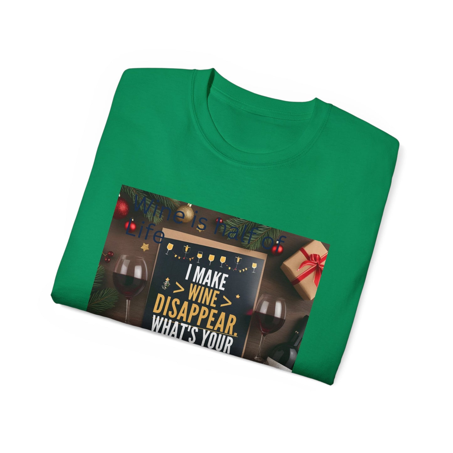 I Make Wine Disappear, What's Your Superpower - Fun Wine Superpower Tee, Gift for Wine Lovers, Funny T-Shirt, Casual Wear, Party Humor Shirt