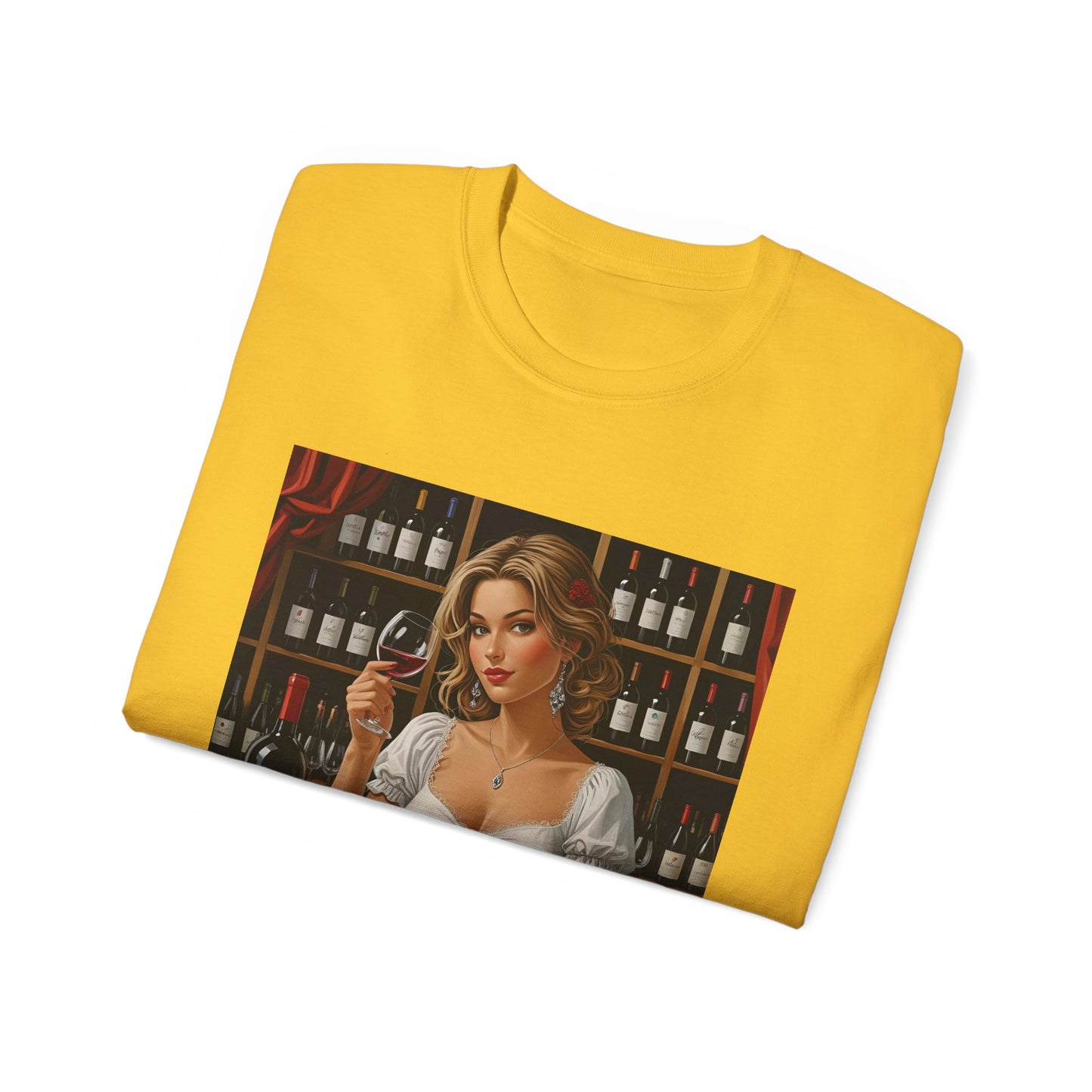 Time to Wine Down - Wine Lover's Unisex Tee, Funny Gift for Wine Enthusiasts, Vintage Wine Art Shirt, Perfect for Parties, Wine Tasting Events, Holidays