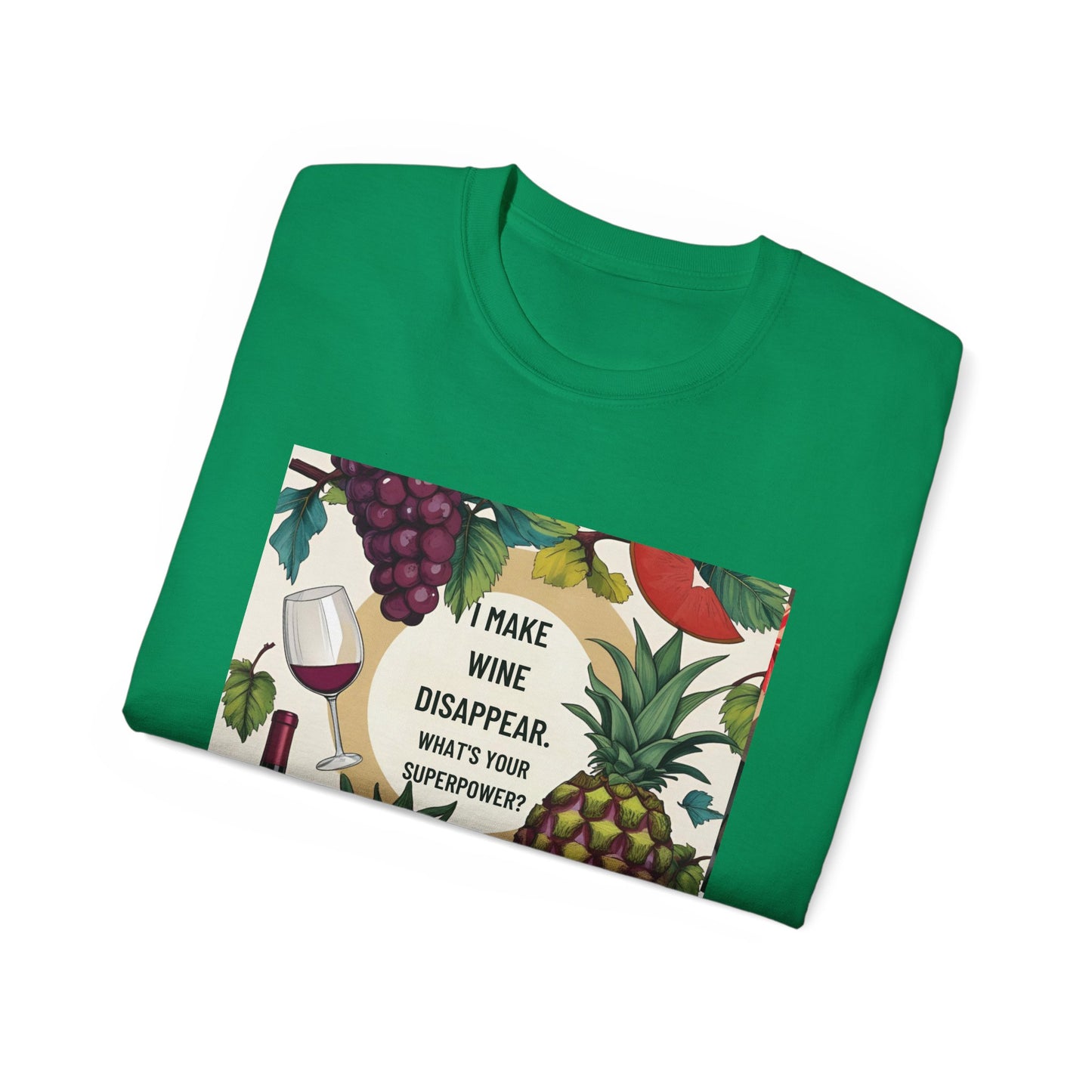 Wine Lover's Unisex Tee - I Make Wine Disappear, Funny Gift for Wine Enthusiasts, Party T-shirt, Casual Drinking Apparel, Birthday [...]
