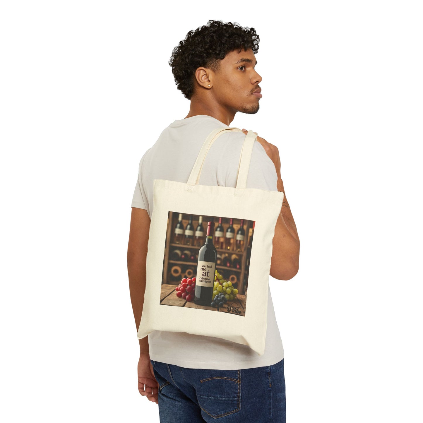 You Had Me At Cabernet Salvignon - Wine-Themed Cotton Canvas Tote Bag for Wine Lovers, Eco-Friendly Shopping Bag, Gift for Wine Enthusiasts, Everyday Carryall, Perfect [...]