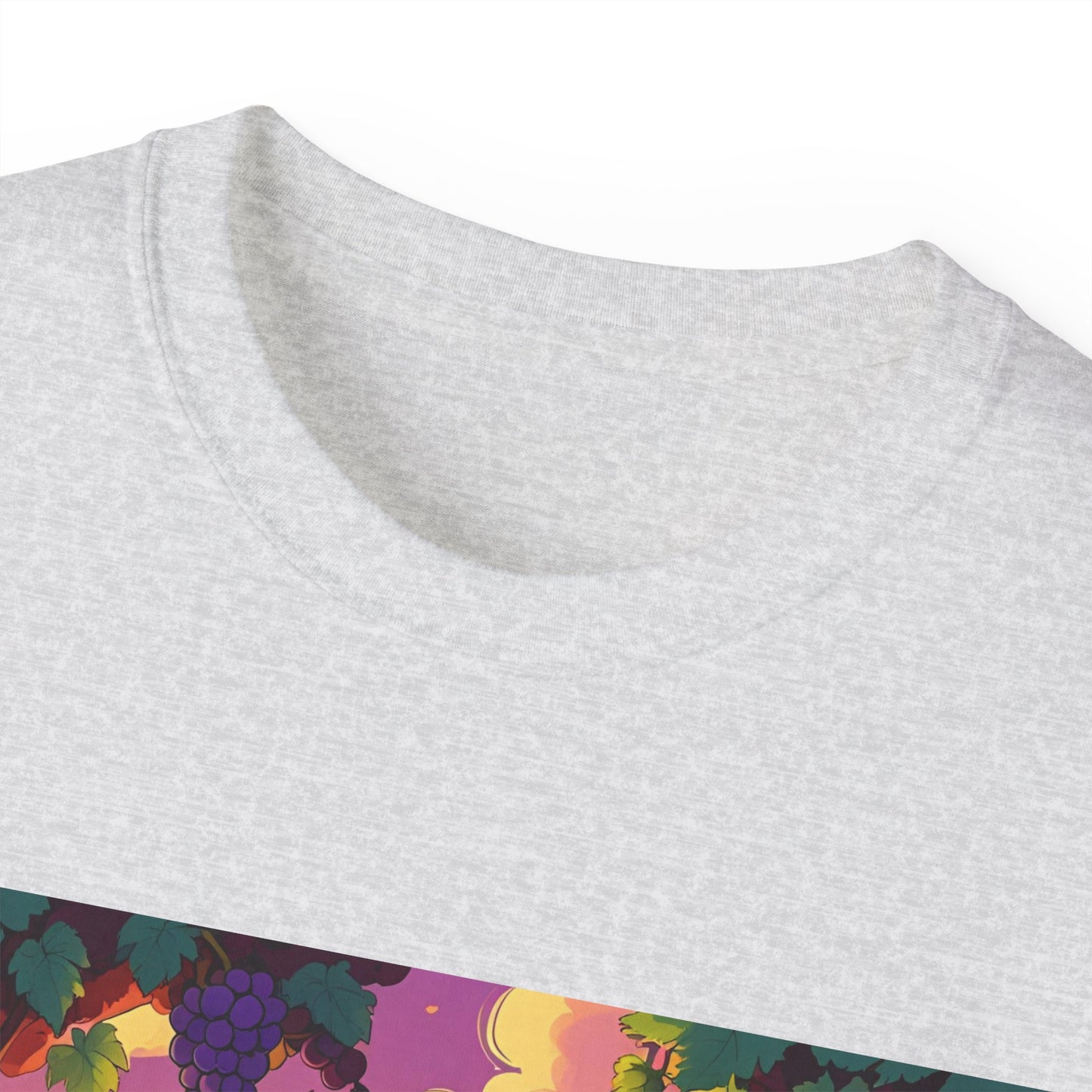 Wine Goes In Wisdom Comes Out - Vibrant Landscape Art Tee, Unisex Cotton Shirt, Nature Lover Gift, Summer Vibe Top, Hiking Apparel, Outdoor Fun T-Shirt