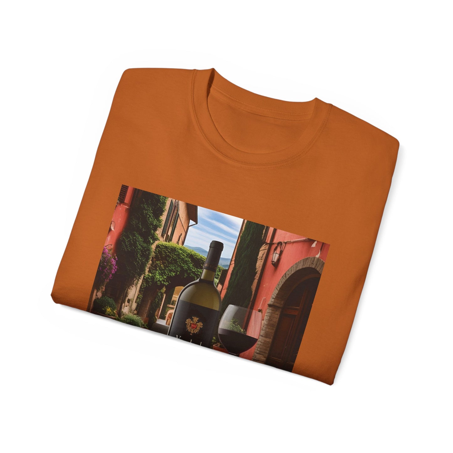 Wine Lover's Unisex Ultra Cotton Tee, Perfect Gift for Vineyard Visits, Wine Night, Hostess Gifts, Casual Wear, Summer Vibes