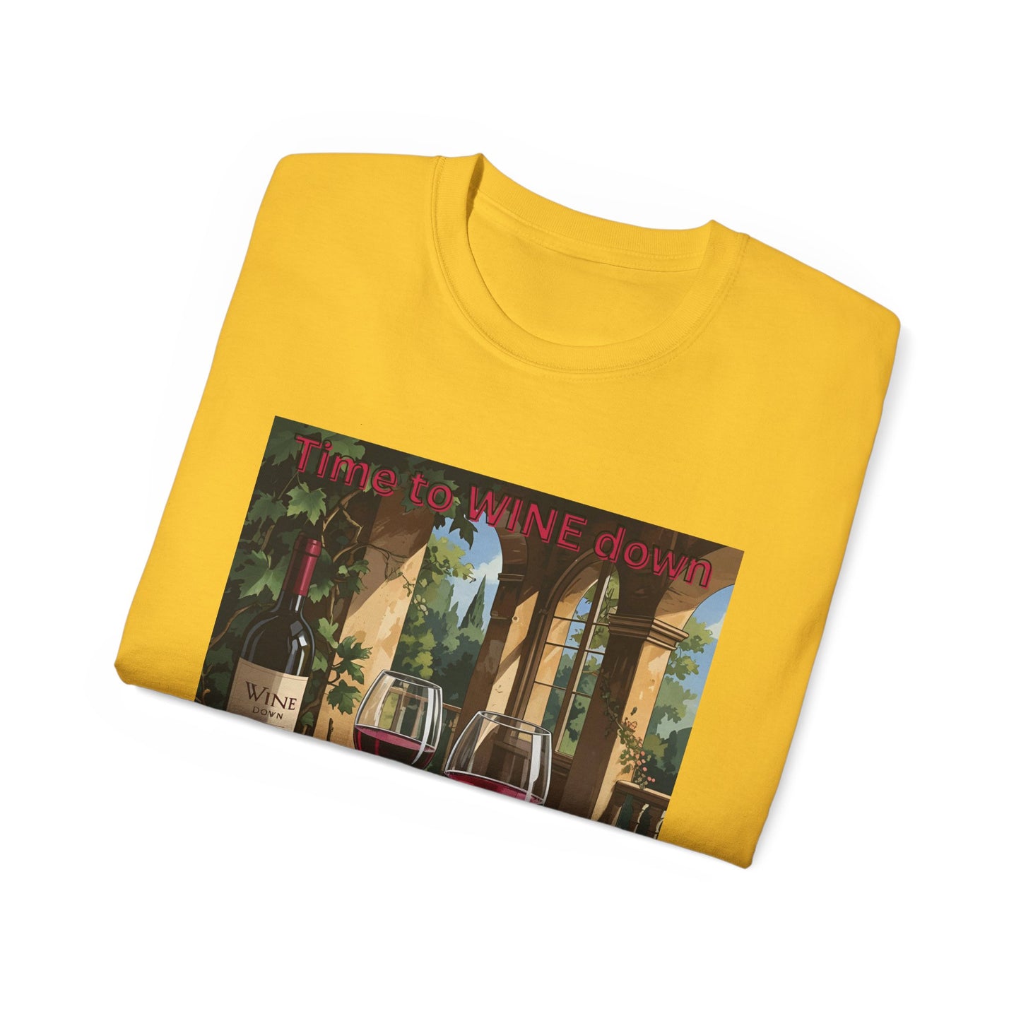 Time to Wine Down - Wine Lovers Unisex Tee, Relaxed Fit Shirt for Wine Enthusiasts, Perfect Gift for Wine Fans, Ideal for Wine Parties, Celebrations, and [...]
