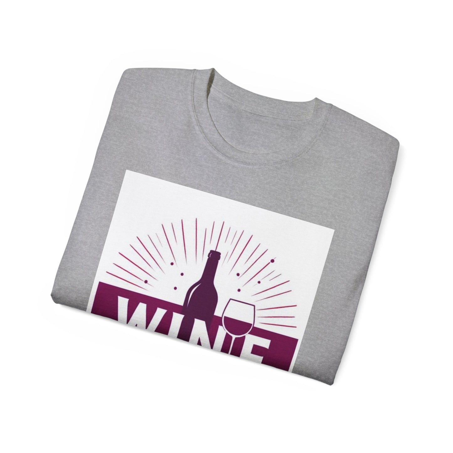 Wine Party - Wine Lover Unisex Ultra Cotton Tee - Fun Party Shirt, Gift for Wine Enthusiasts, Perfect for Birthdays, Holidays, Winery Tours