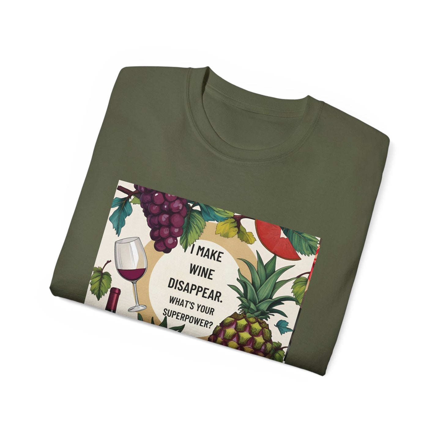 Wine Lover's Unisex Tee - I Make Wine Disappear, Funny Gift for Wine Enthusiasts, Party T-shirt, Casual Drinking Apparel, Birthday [...]