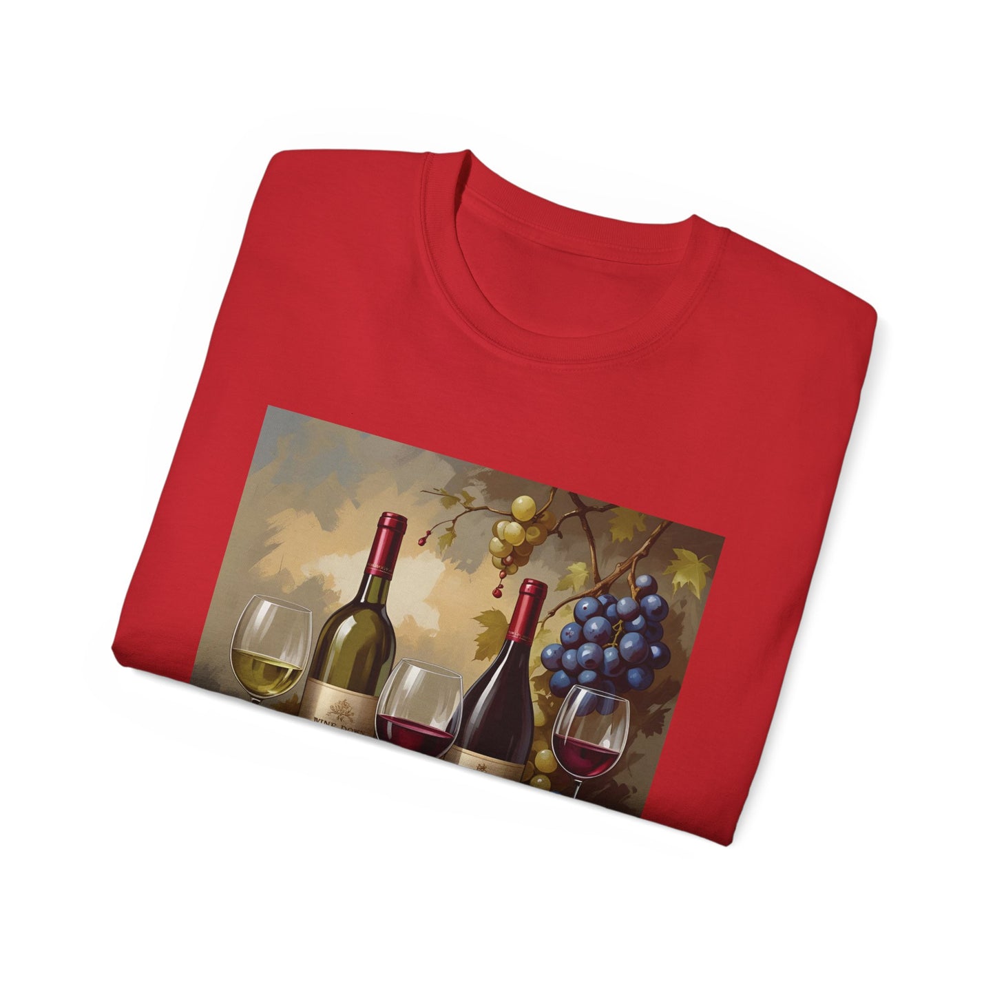 Time to Wine Down - Wine Lover Unisex Ultra Cotton Tee, Vintage Wine Design Perfect for Gifts
