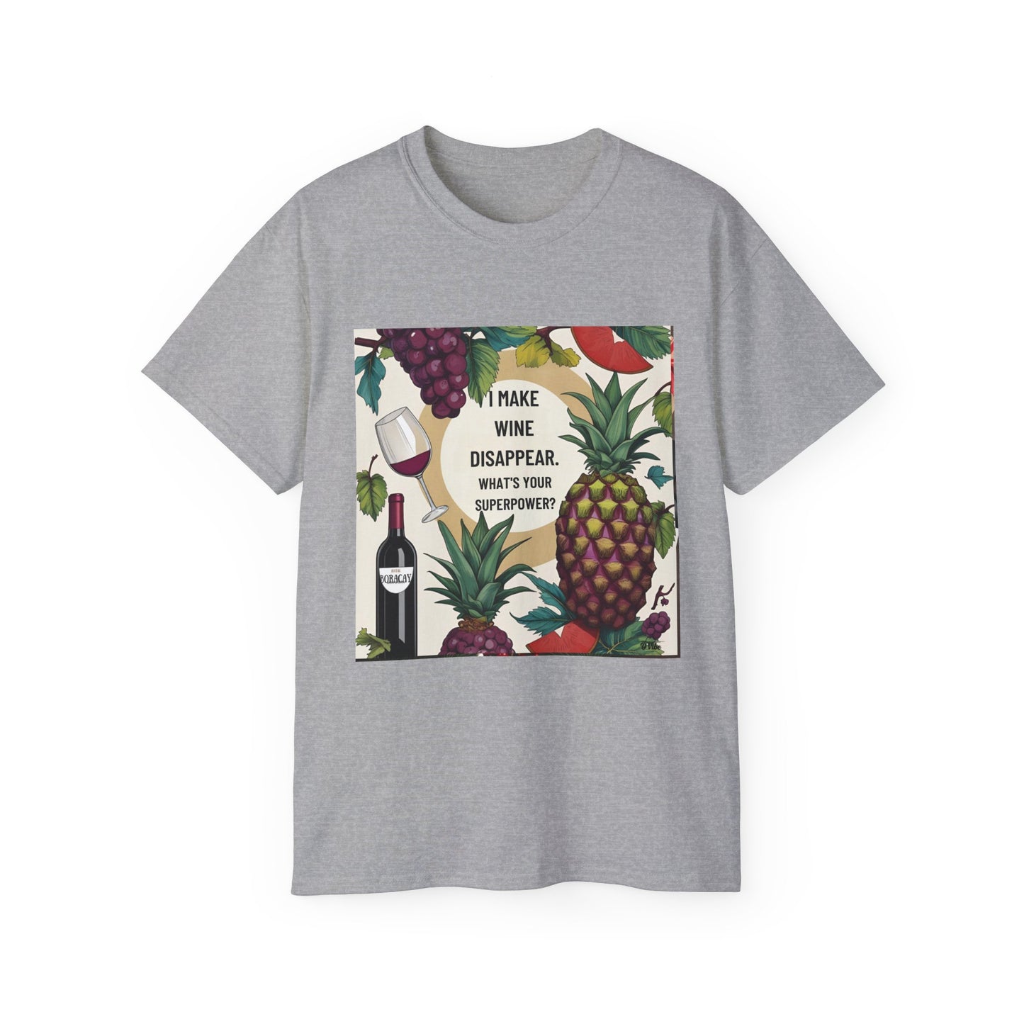 Wine Lover's Unisex Tee - I Make Wine Disappear, Funny Gift for Wine Enthusiasts, Party T-shirt, Casual Drinking Apparel, Birthday [...]