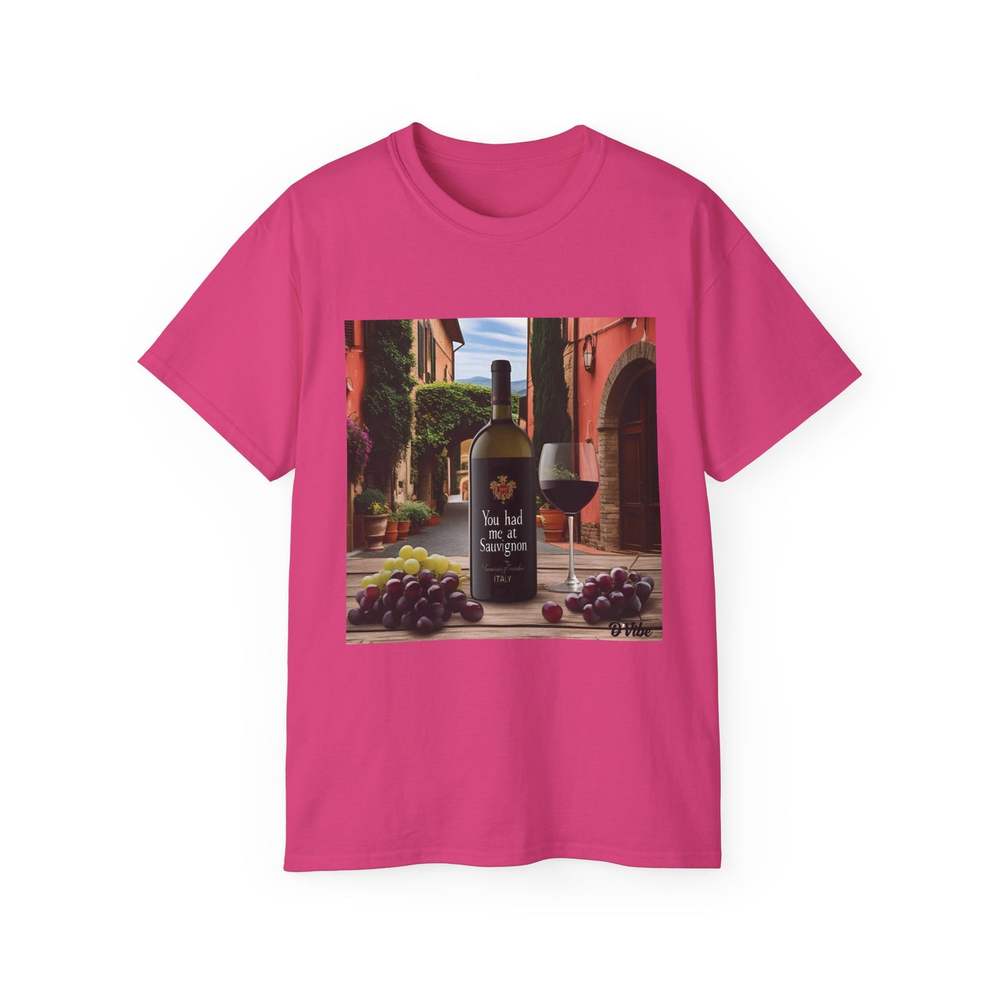 Wine Lover's Unisex Ultra Cotton Tee, Perfect Gift for Vineyard Visits, Wine Night, Hostess Gifts, Casual Wear, Summer Vibes