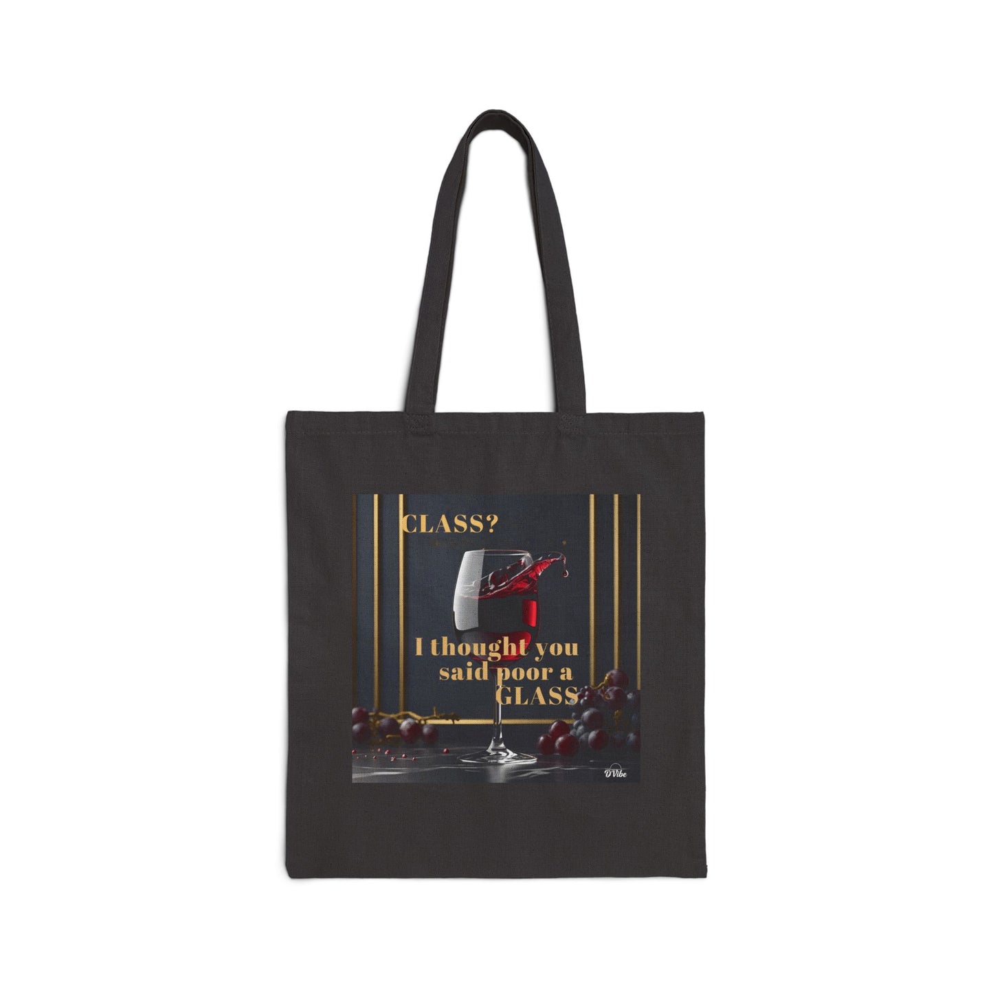 Wine Class Humor - Wine-Themed Tote Bag | Funny Reusable Grocery Bag | Gift for Wine Lovers | Eco-Friendly Shopping Tote | Funny Apres Wine Bags
