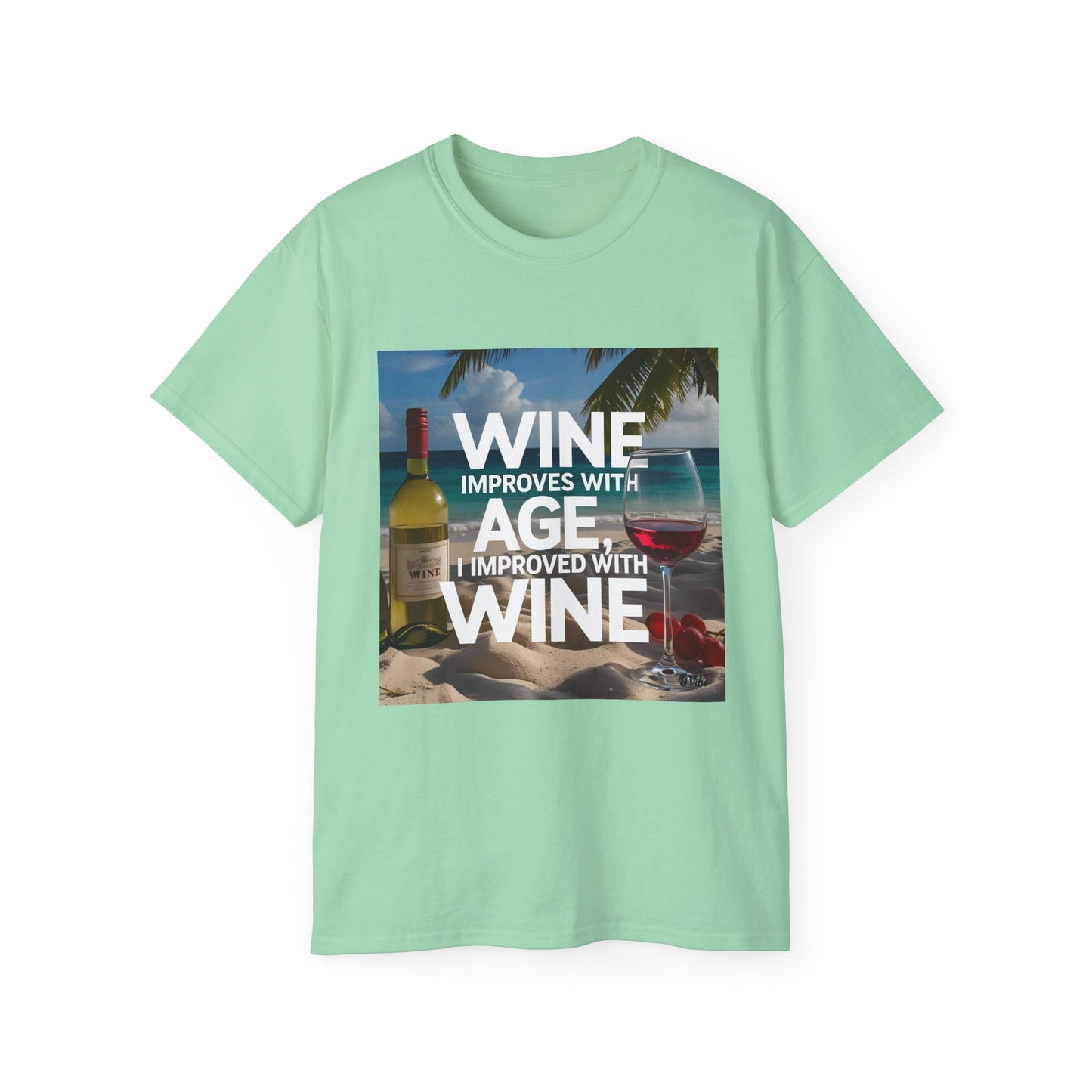 Wine Improves with Age Unisex Ultra Cotton Tee | Fun Gift for Wine Lovers, Birthday Shirt, Casual Wear, Summer Outfit, Wine [...]