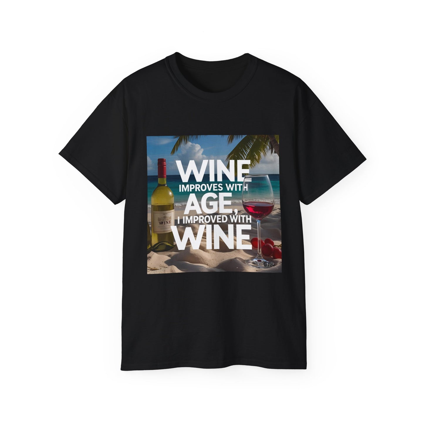 Wine Improves with Age Unisex Ultra Cotton Tee | Fun Gift for Wine Lovers, Birthday Shirt, Casual Wear, Summer Outfit, Wine [...]