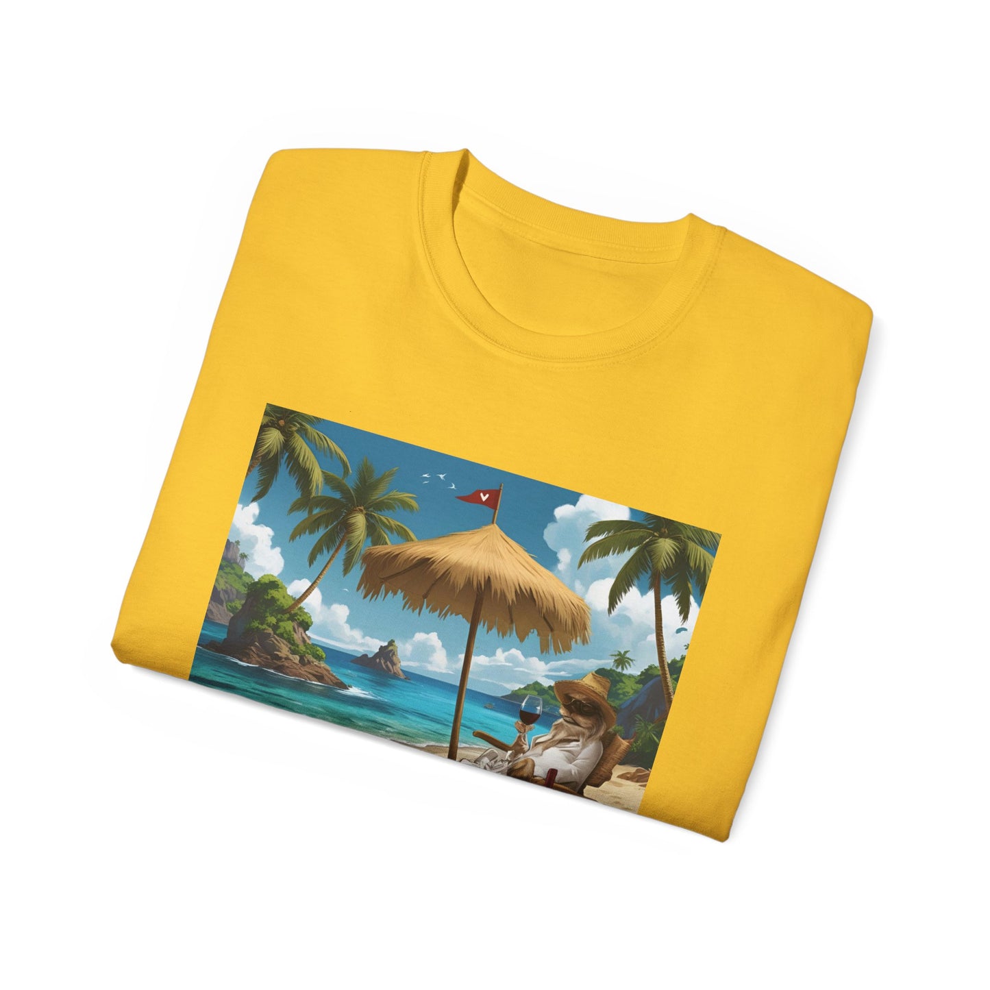 Why Overthink When You Can Overdrink - T-Shirt with Relaxing Beach Vibes, Perfect for Vacations, Summer, Gifts, Outdoor Events, Fun in the Sun - 'Why Overthink When You Can [...]