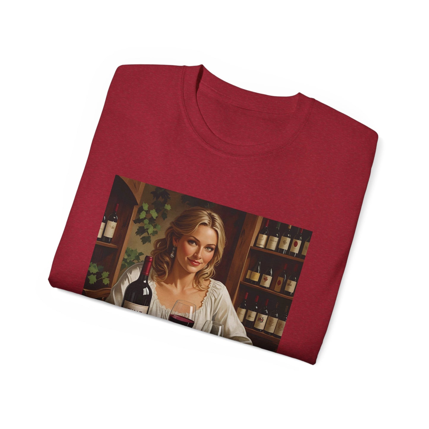 Time to Wine Down - Wine Lovers Unisex Ultra Cotton Tee - Vintage Wine Art Shirt, Funny Wine Tee, Gift for Wine Enthusiasts, Party Attire, Wine Lover Gift