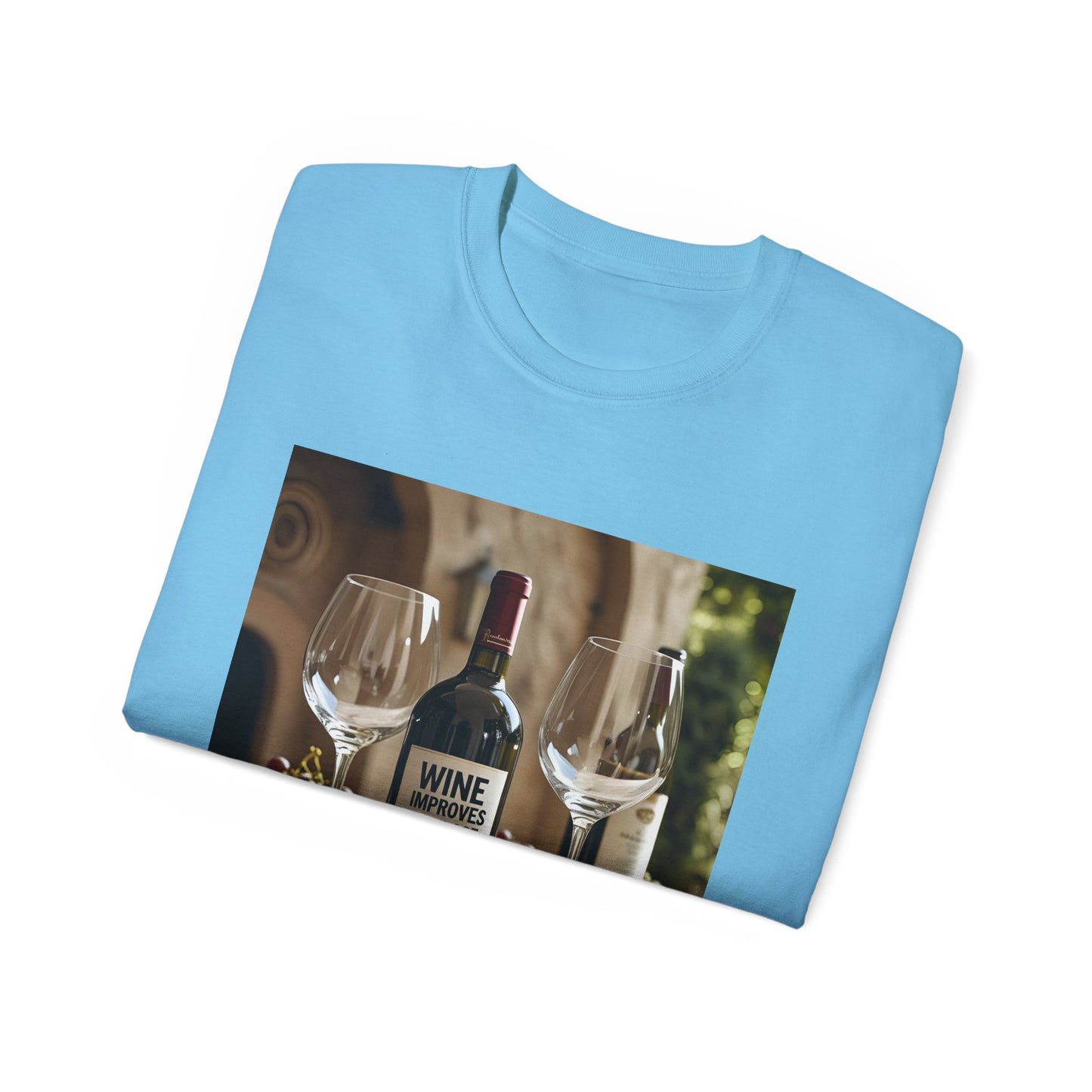Wine Lover's Unisex Tee - Perfect Gift for Wine Enthusiasts, Casual Wear, Fun Party Shirt, Wine Tasting Outing