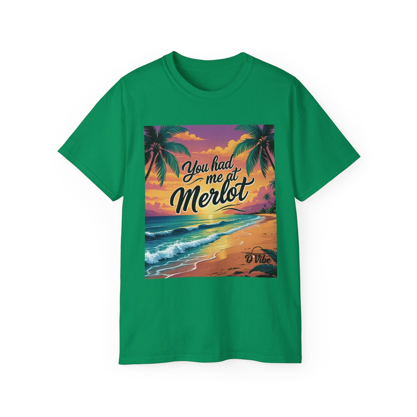 You Had Me at Merlot - T-Shirt with Vintage Wine Merlot Design - You Had Me at Merlot, Unisex Cotton Tee, Great for Wine Lovers, Summer Parties, Gift Idea