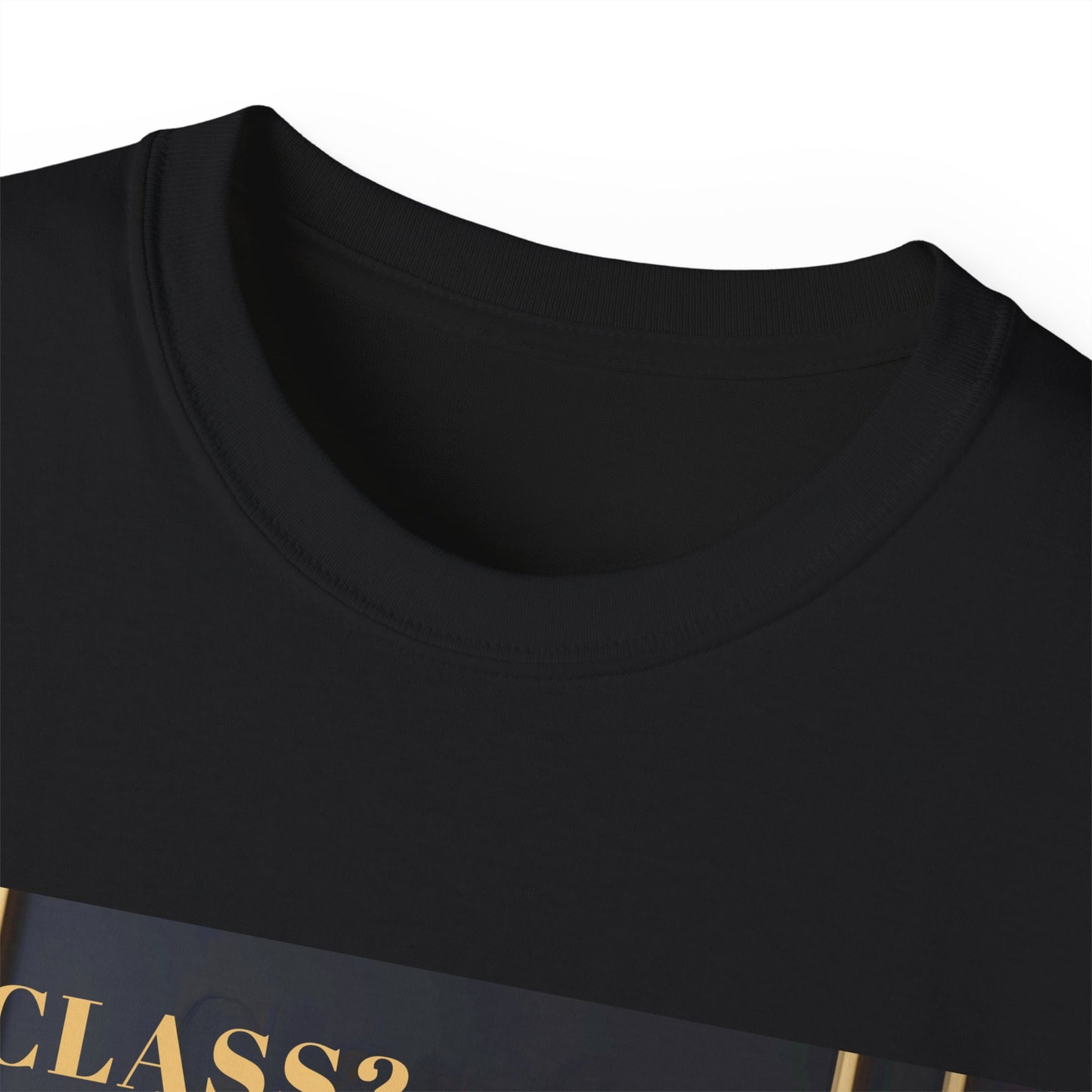 Wine Class Poor Glass - Humor Tee, Funny T-shirt for Wine Lovers, Gift for Hostess, Trendy Unisex Tee, Casual Daywear, Party Outfit