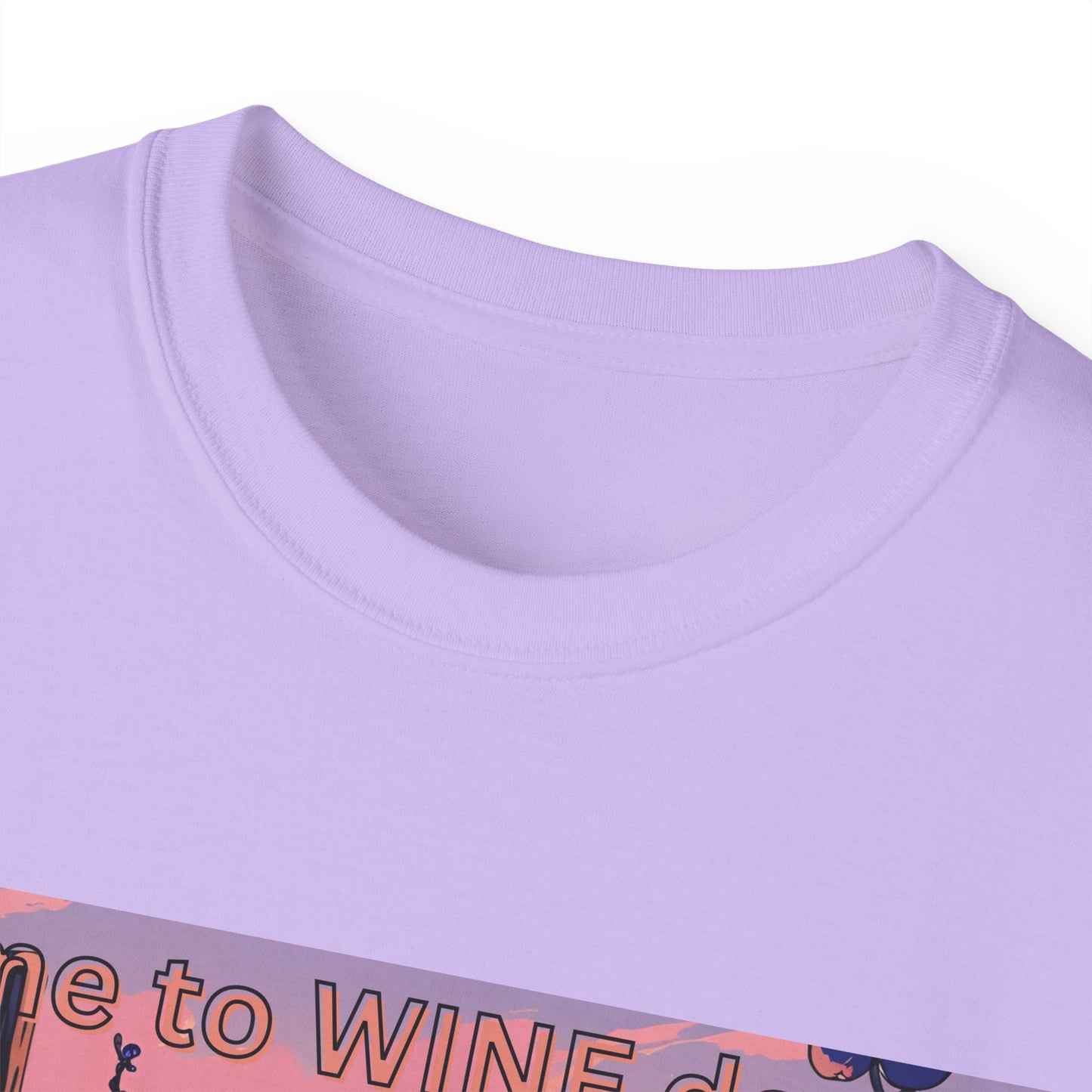 Time to Wine Down - Wine Lover's Unisex Cotton Tee - Perfect for Parties, Gifts, Relaxation, Wine Nights, and Celebrations