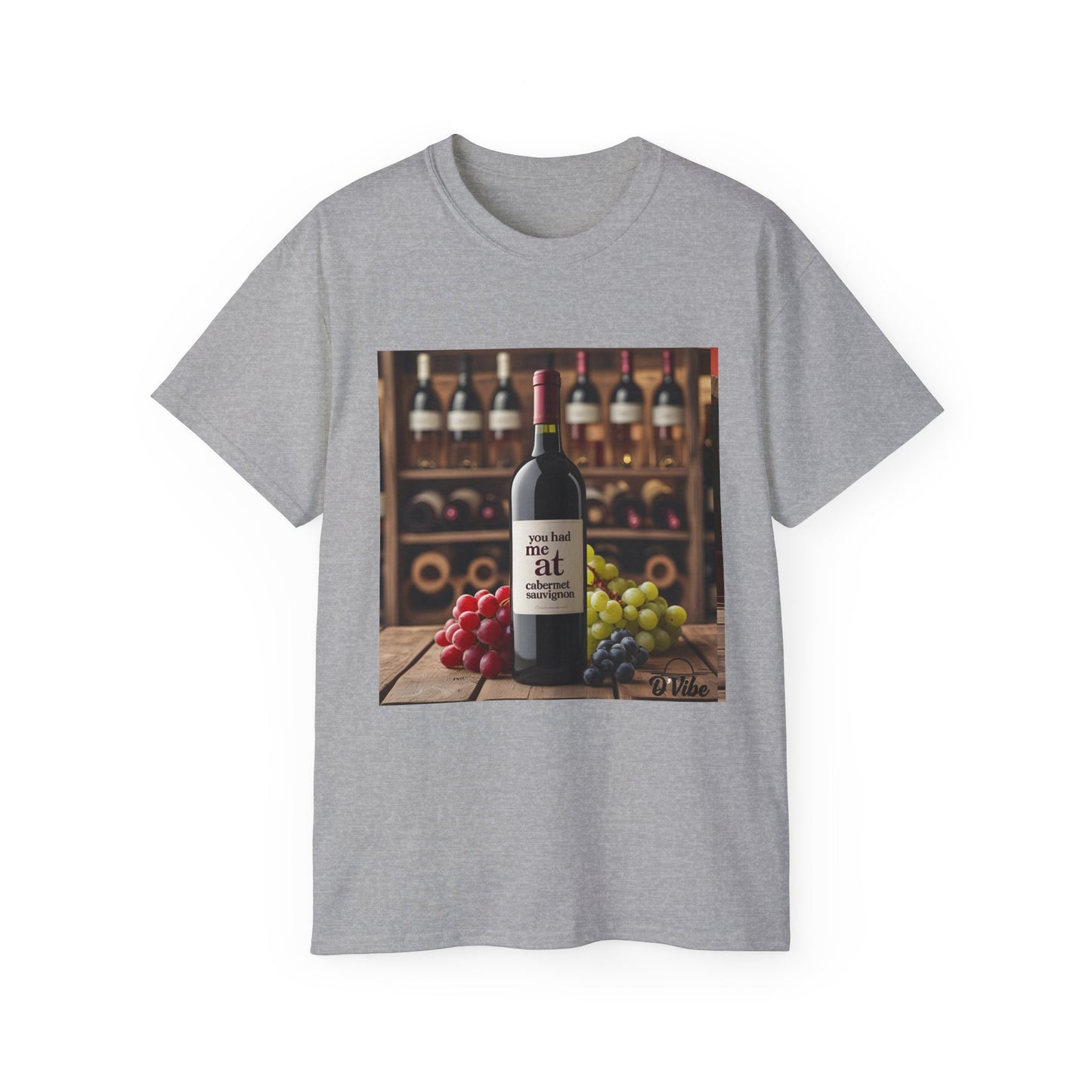 You Had Me at Cabernet - Wine Lovers Unisex Tee, Perfect for Celebrations, Gifts for Wine Enthusiasts, Casual Wear, Vintage Wine Design Shirt