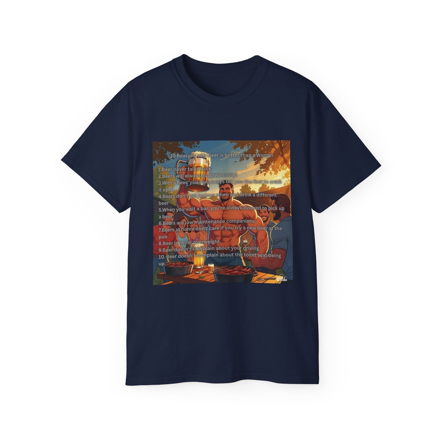 Beers are better than woman - Vintage Beer Lover's Tee - Perfect for Parties, Gifts, Festivals, BBQs, and Casual Outings, Humor, Graphic Tee