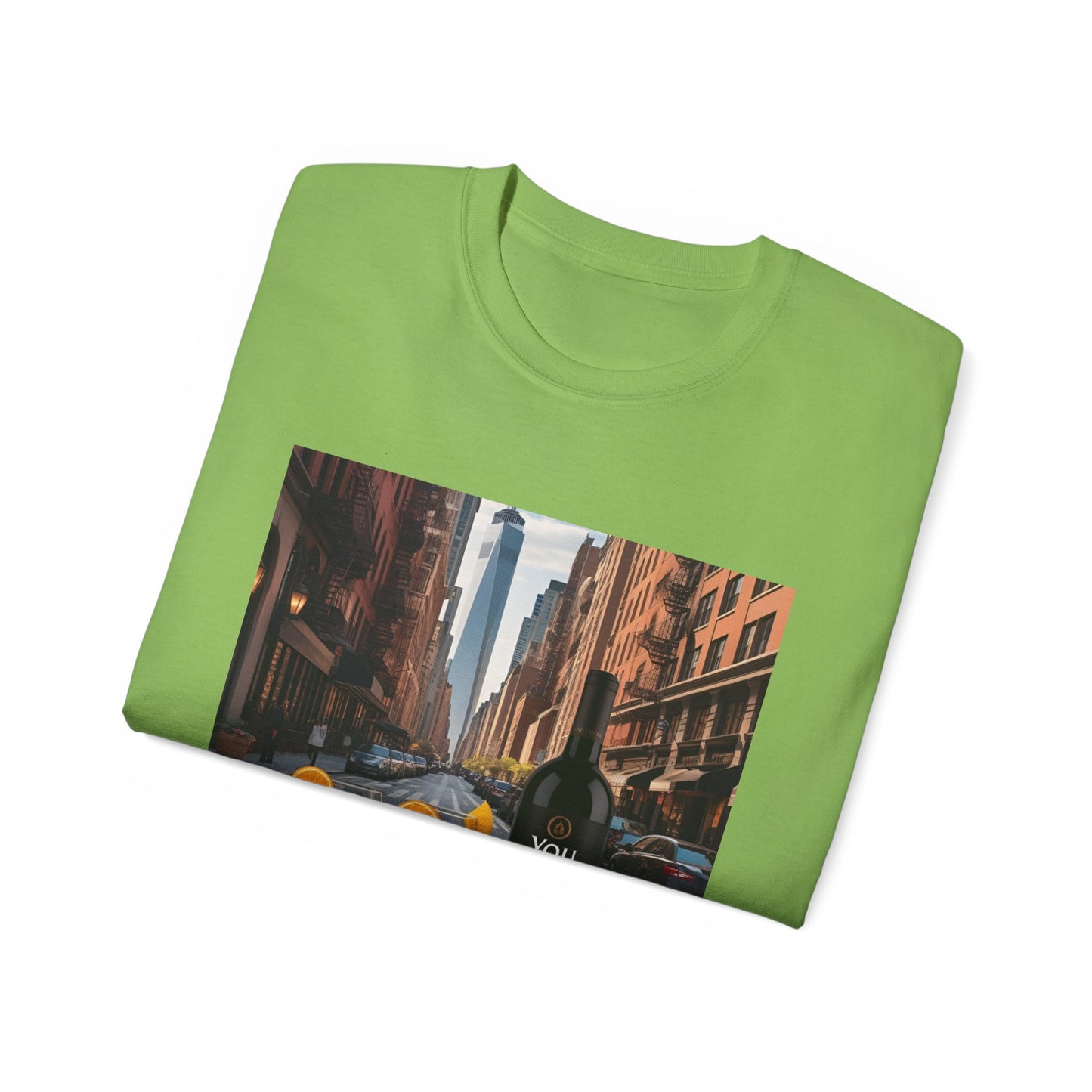 You Had Me at Merlot - Stylish Cityscape Tee with Cocktail Art - Perfect for Casual Outings, Summer Parties, Birthdays, or Unique Gifts, Art Lover's T-Shirt