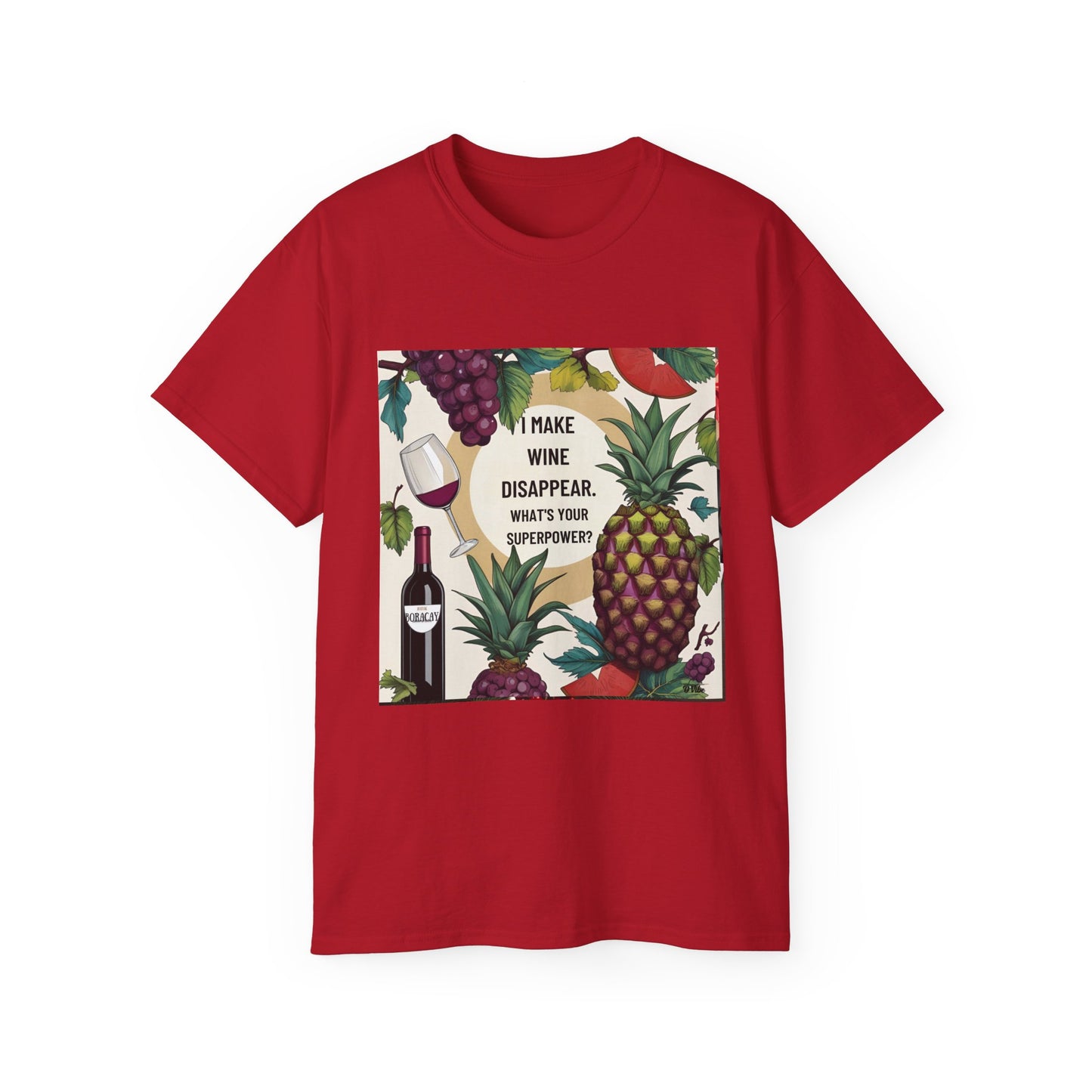 Wine Lover's Unisex Tee - I Make Wine Disappear, Funny Gift for Wine Enthusiasts, Party T-shirt, Casual Drinking Apparel, Birthday [...]
