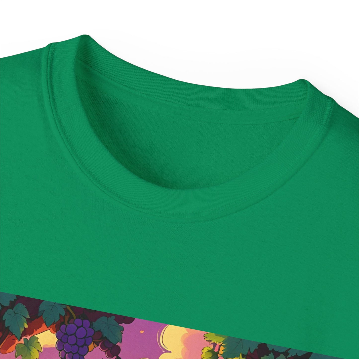 Wine Goes In Wisdom Comes Out - Vibrant Landscape Art Tee, Unisex Cotton Shirt, Nature Lover Gift, Summer Vibe Top, Hiking Apparel, Outdoor Fun T-Shirt