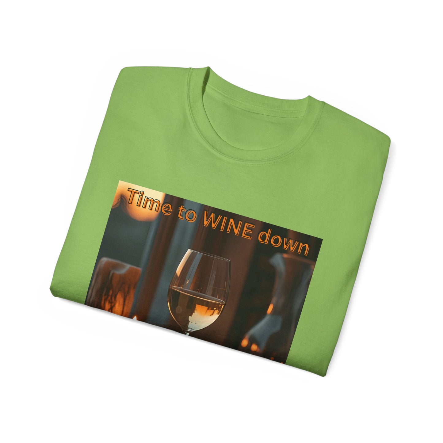 Time to Wine Down - Wine Down Tee for Relaxation Lovers, Unisex Cotton Shirt, Gift for Wine Enthusiasts, Casual Outing Top, Fun Humor Tee