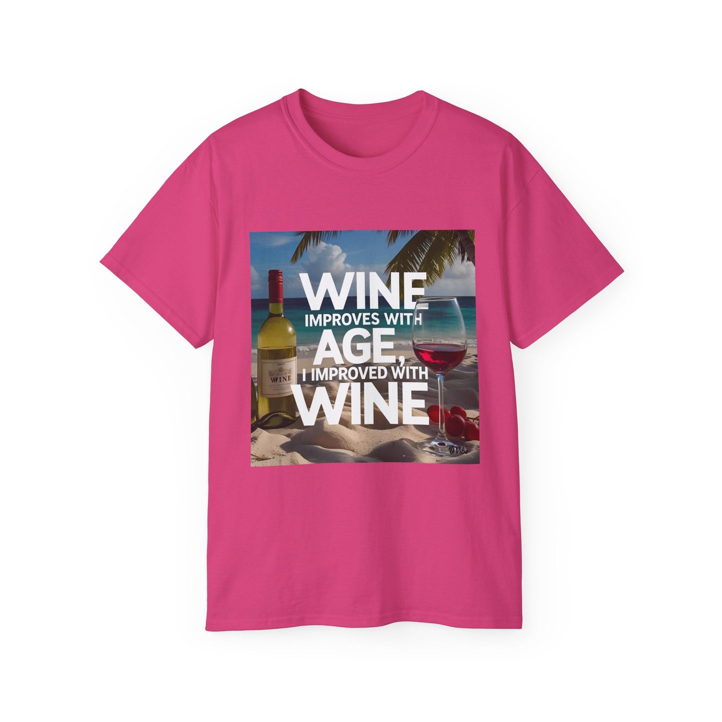 Wine Improves with Age Unisex Ultra Cotton Tee | Fun Gift for Wine Lovers, Birthday Shirt, Casual Wear, Summer Outfit, Wine [...]