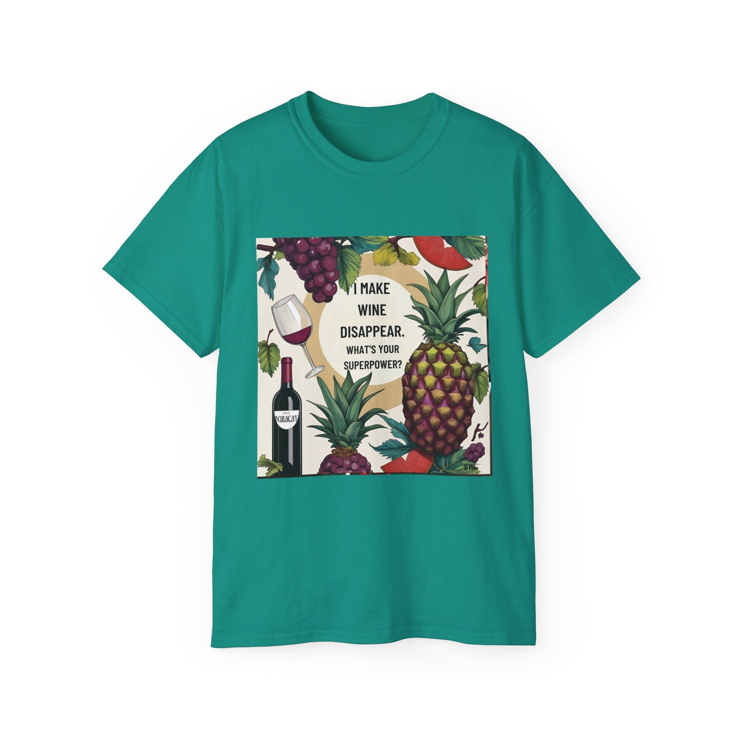 Wine Lover's Unisex Tee - I Make Wine Disappear, Funny Gift for Wine Enthusiasts, Party T-shirt, Casual Drinking Apparel, Birthday [...]