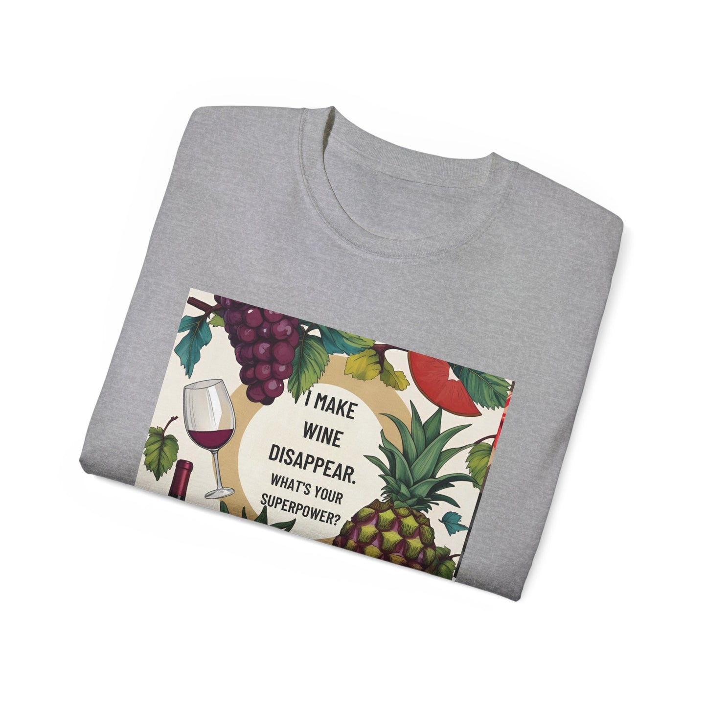 Wine Lover's Unisex Tee - I Make Wine Disappear, Funny Gift for Wine Enthusiasts, Party T-shirt, Casual Drinking Apparel, Birthday [...]