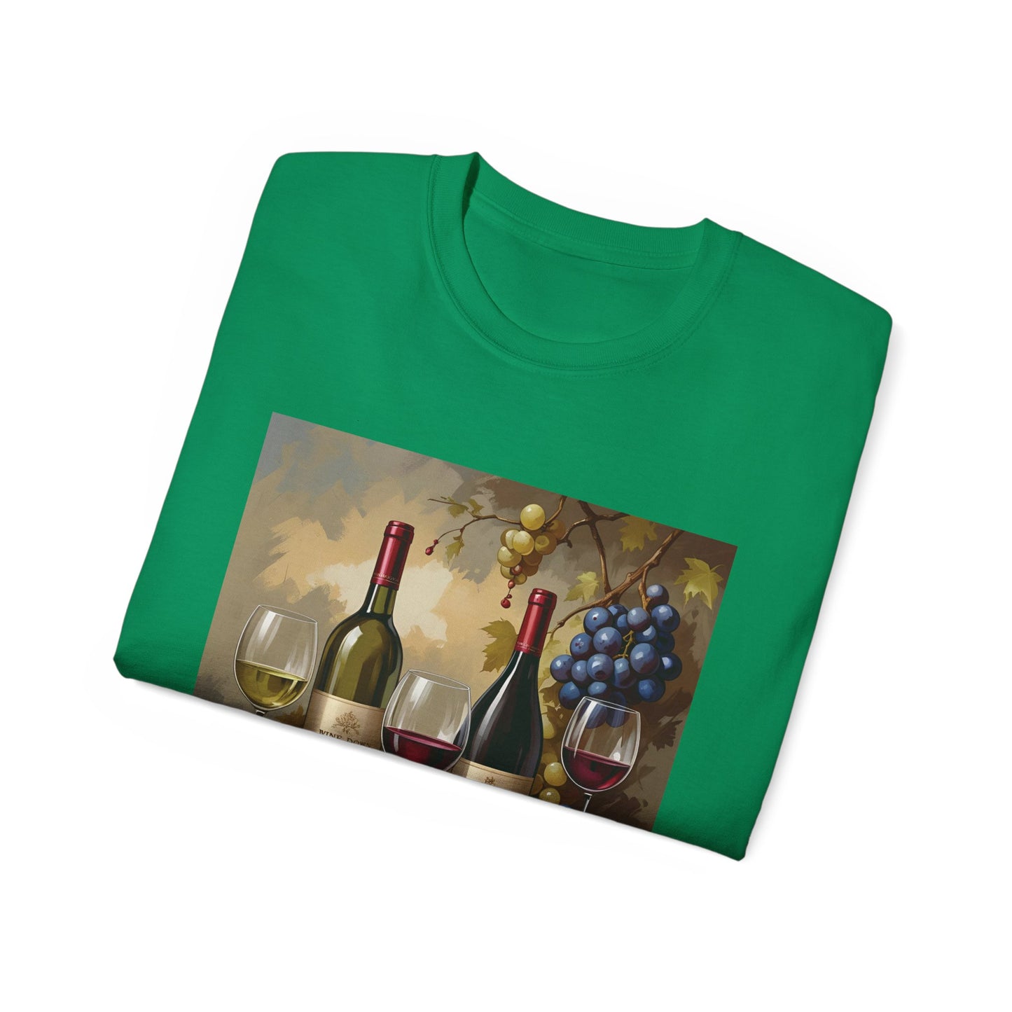 Time to Wine Down - Wine Lover Unisex Ultra Cotton Tee, Vintage Wine Design Perfect for Gifts