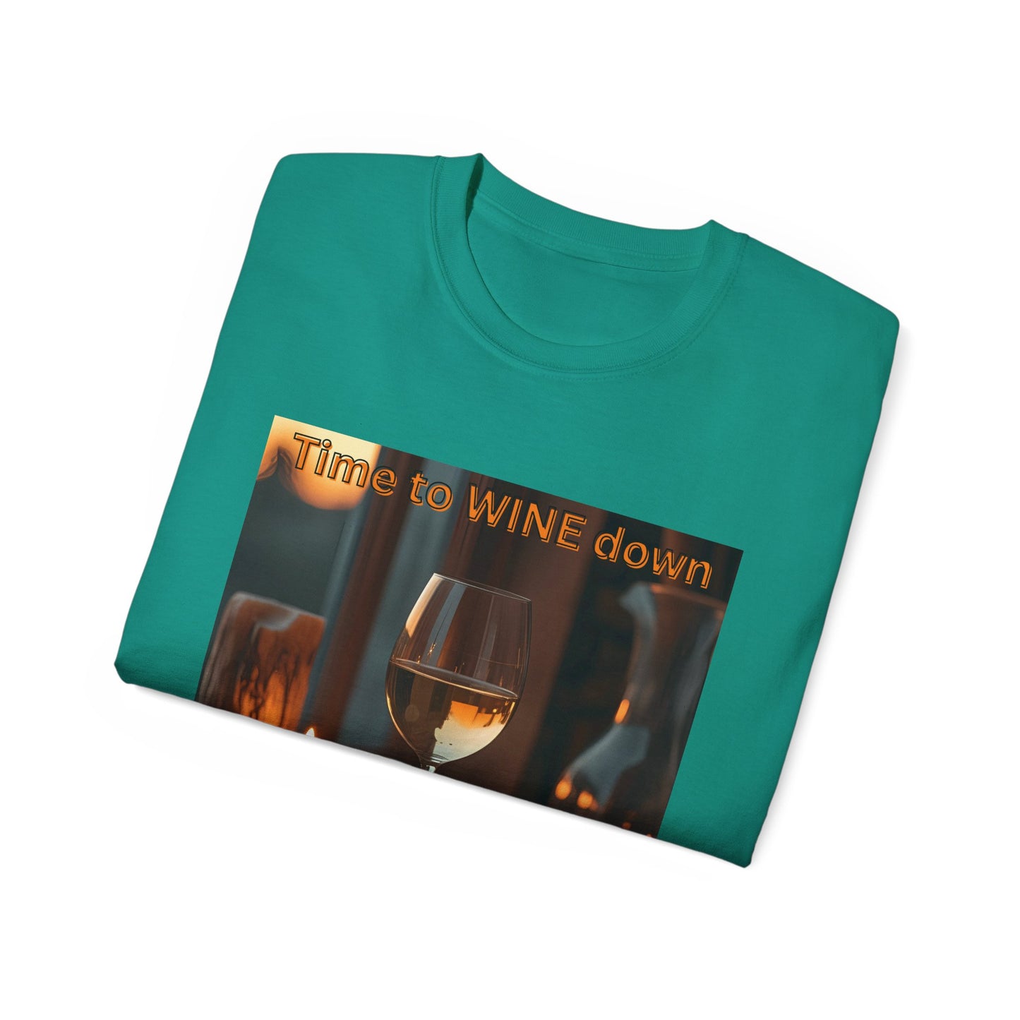 Time to Wine Down - Wine Down Tee for Relaxation Lovers, Unisex Cotton Shirt, Gift for Wine Enthusiasts, Casual Outing Top, Fun Humor Tee