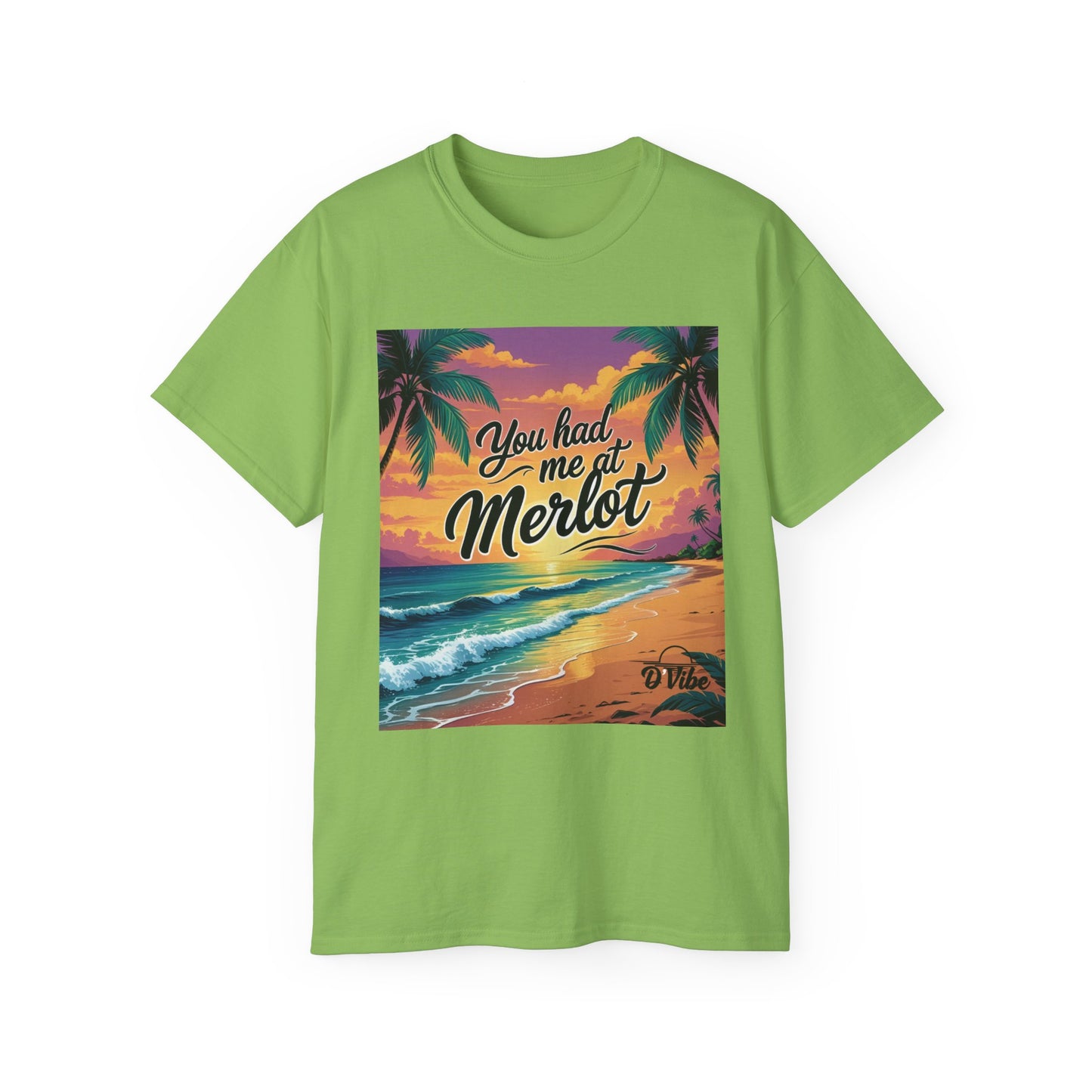 You Had Me at Merlot - T-Shirt with Vintage Wine Merlot Design - You Had Me at Merlot, Unisex Cotton Tee, Great for Wine Lovers, Summer Parties, Gift Idea