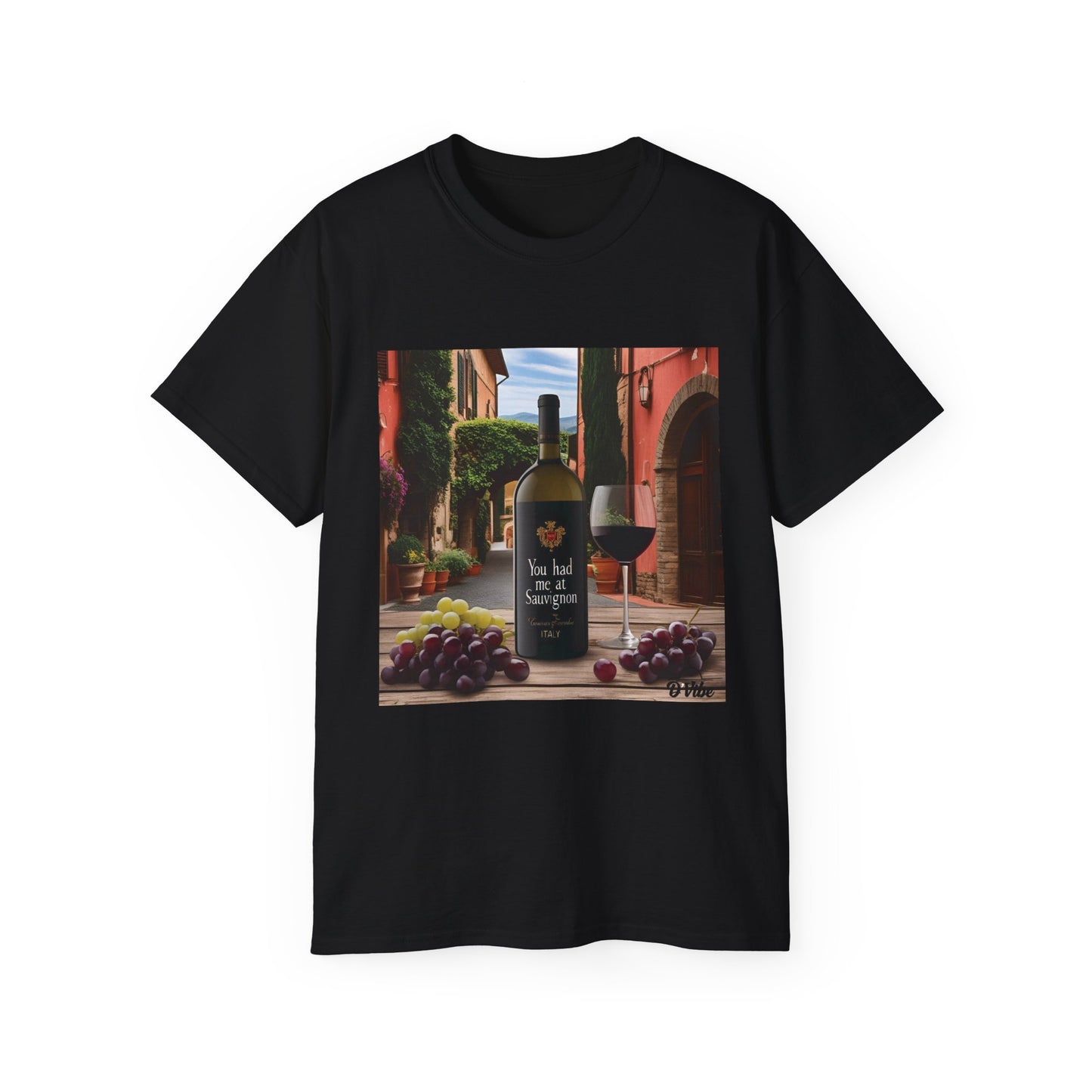 Wine Lover's Unisex Ultra Cotton Tee, Perfect Gift for Vineyard Visits, Wine Night, Hostess Gifts, Casual Wear, Summer Vibes