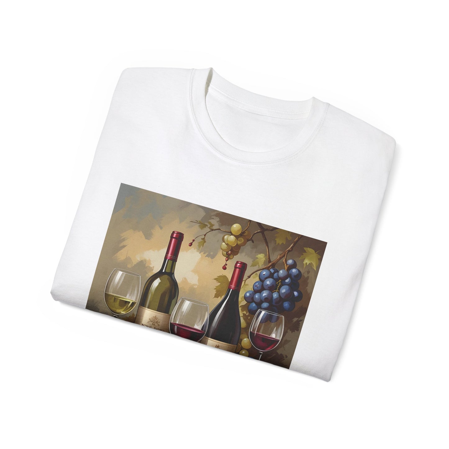 Time to Wine Down - Wine Lover Unisex Ultra Cotton Tee, Vintage Wine Design Perfect for Gifts