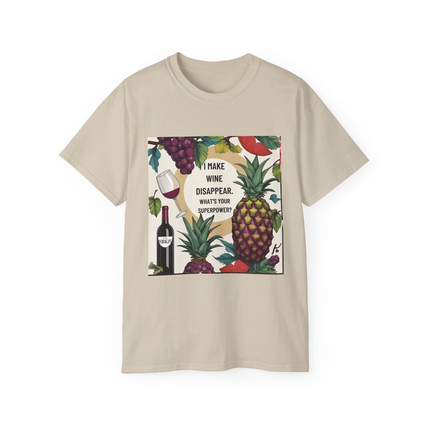 Wine Lover's Unisex Tee - I Make Wine Disappear, Funny Gift for Wine Enthusiasts, Party T-shirt, Casual Drinking Apparel, Birthday [...]