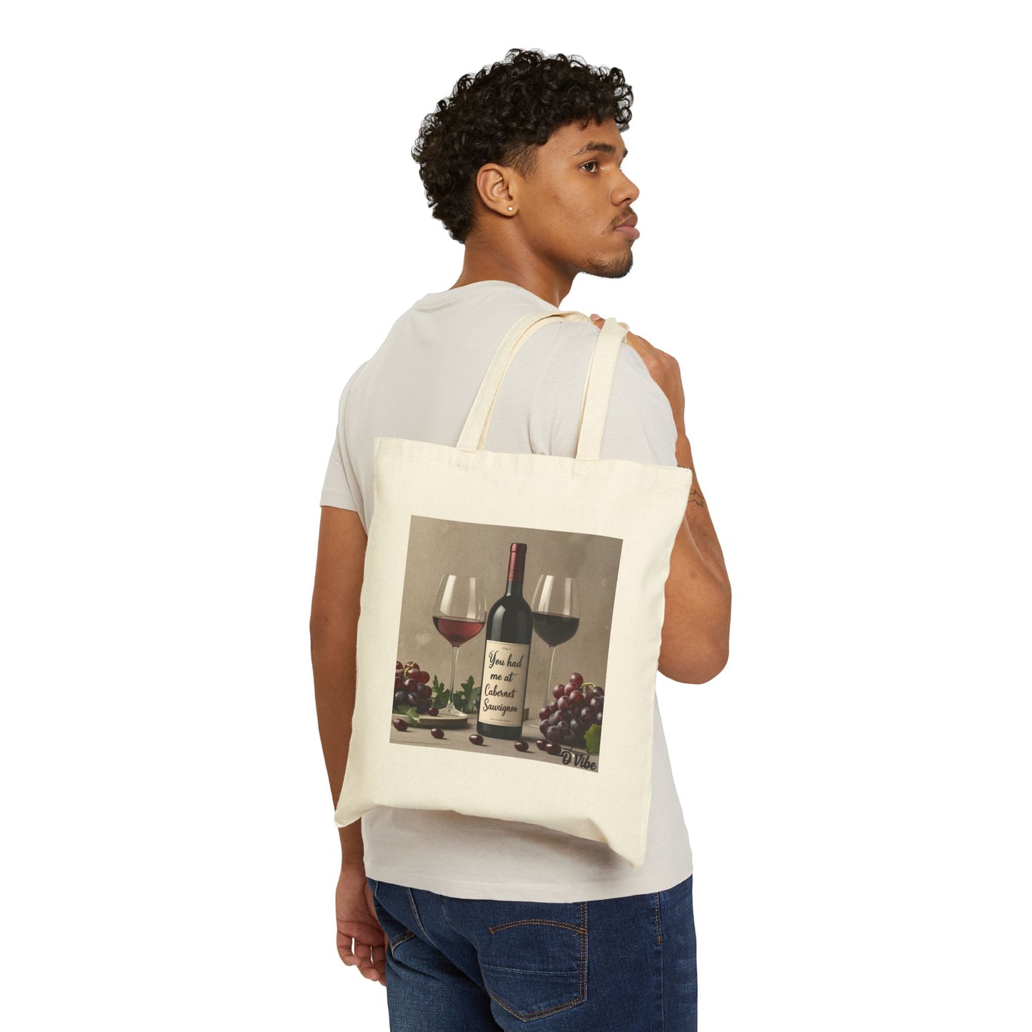 You Had Me At Cabernet Sauvignon - Wine Lover's Cotton Canvas Tote Bag | Fun Gift for Wine Enthusiasts, Reusable Shopping Bag, Eco-Friendly Tote, Bodega Bag, Wine Party [...]