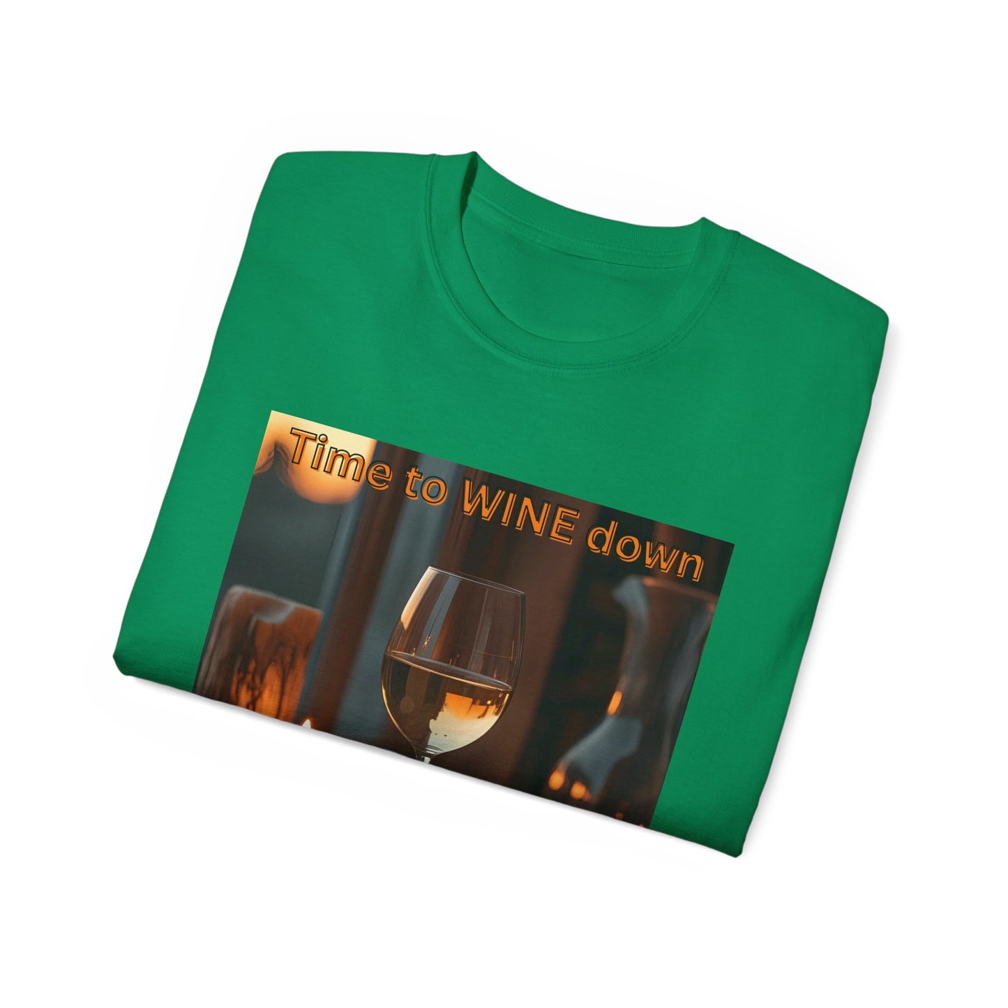 Time to Wine Down - Wine Down Tee for Relaxation Lovers, Unisex Cotton Shirt, Gift for Wine Enthusiasts, Casual Outing Top, Fun Humor Tee