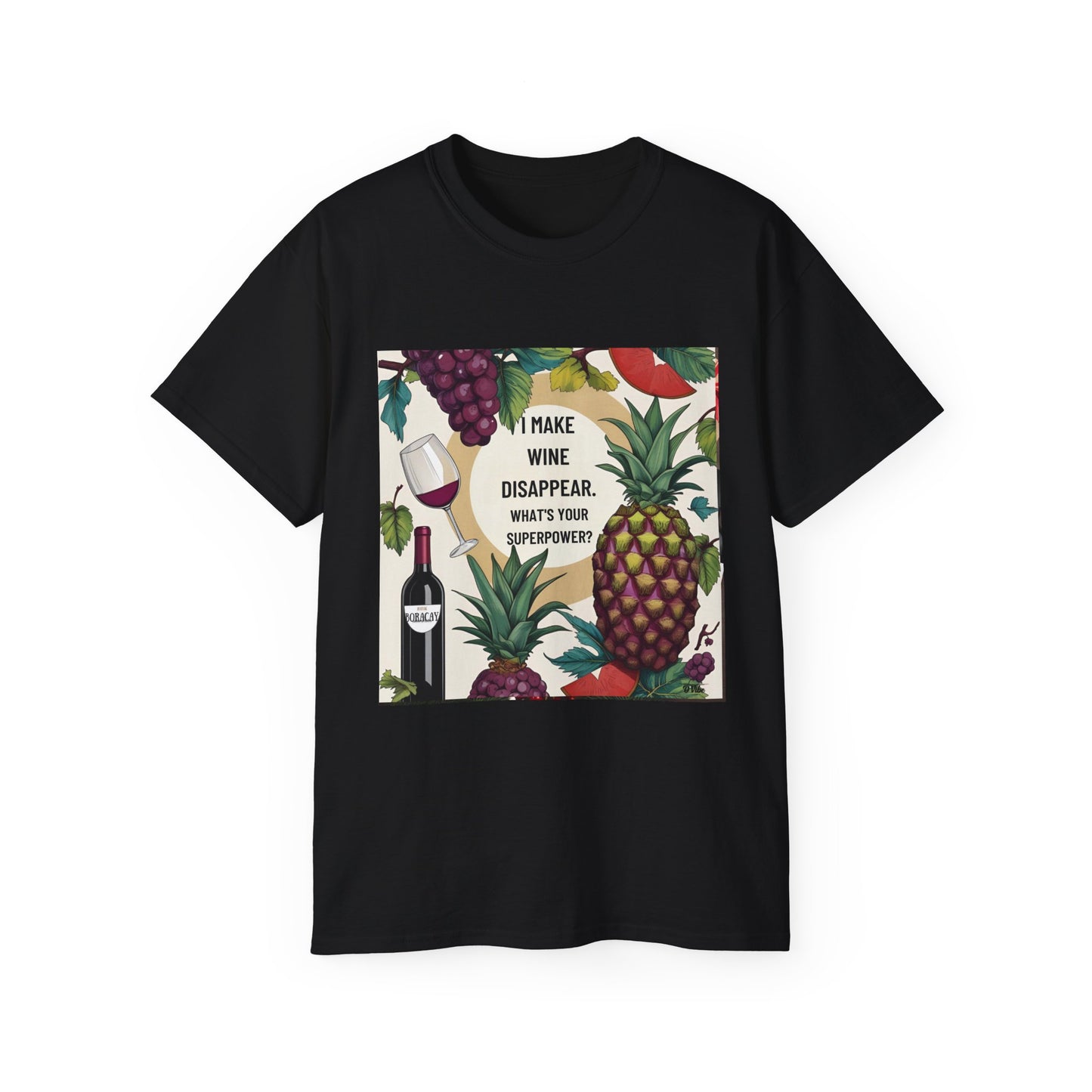 Wine Lover's Unisex Tee - I Make Wine Disappear, Funny Gift for Wine Enthusiasts, Party T-shirt, Casual Drinking Apparel, Birthday [...]
