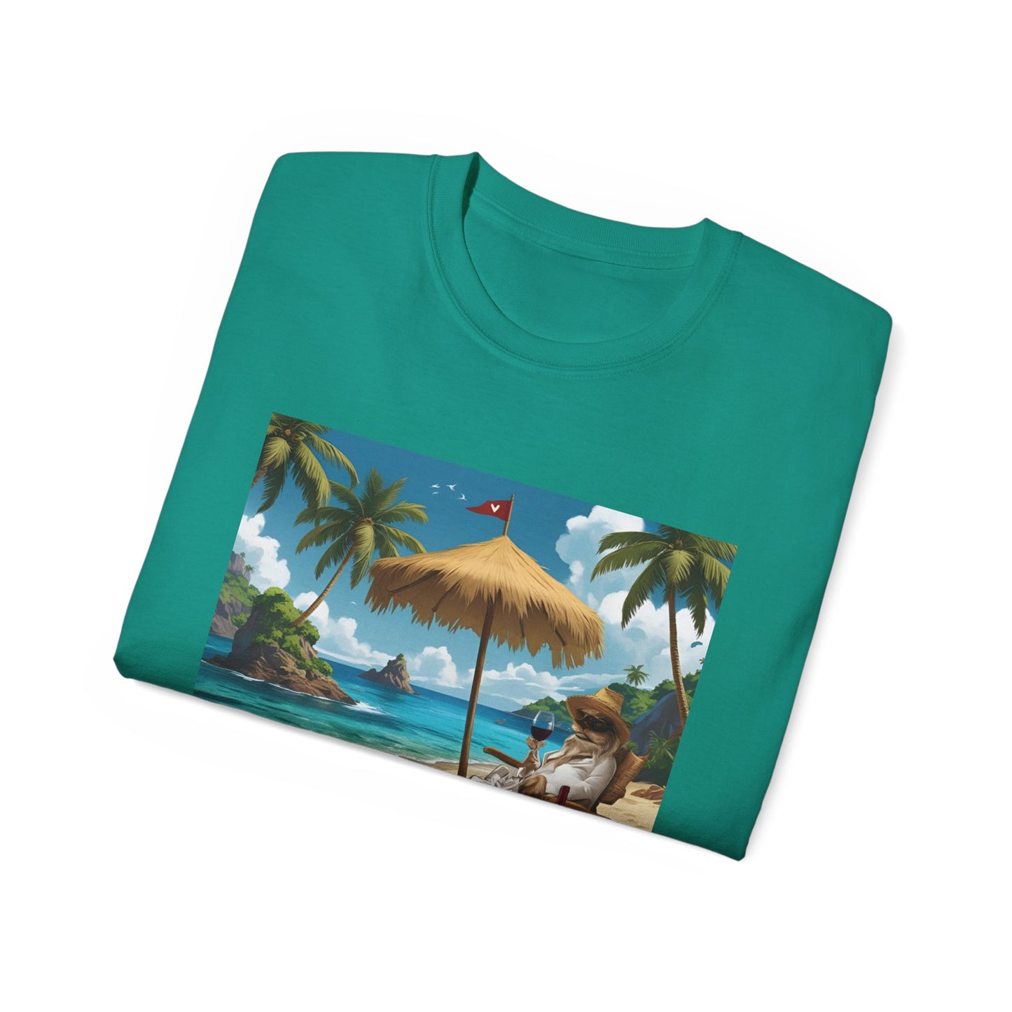 Why Overthink When You Can Overdrink - T-Shirt with Relaxing Beach Vibes, Perfect for Vacations, Summer, Gifts, Outdoor Events, Fun in the Sun - 'Why Overthink When You Can [...]