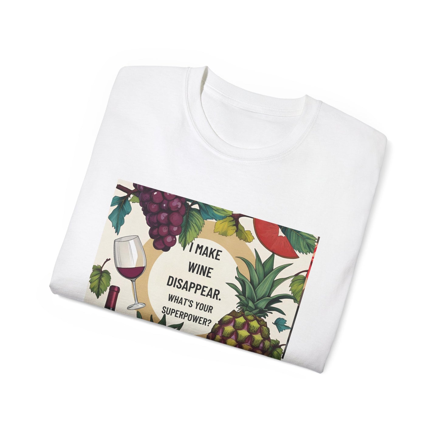 Wine Lover's Unisex Tee - I Make Wine Disappear, Funny Gift for Wine Enthusiasts, Party T-shirt, Casual Drinking Apparel, Birthday [...]