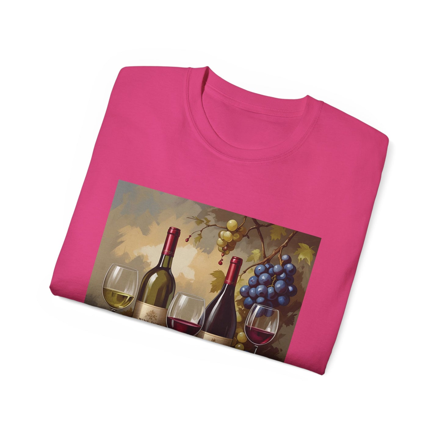 Time to Wine Down - Wine Lover Unisex Ultra Cotton Tee, Vintage Wine Design Perfect for Gifts