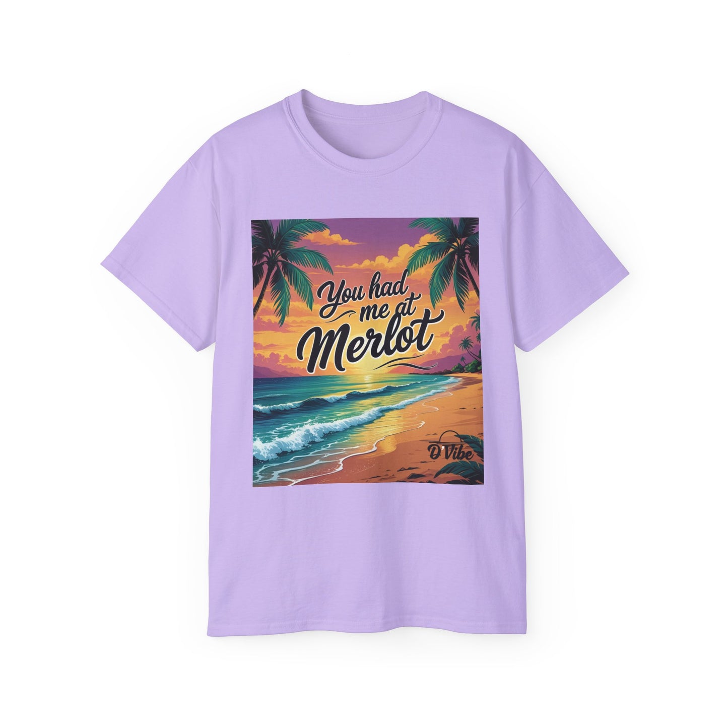 You Had Me at Merlot - T-Shirt with Vintage Wine Merlot Design - You Had Me at Merlot, Unisex Cotton Tee, Great for Wine Lovers, Summer Parties, Gift Idea