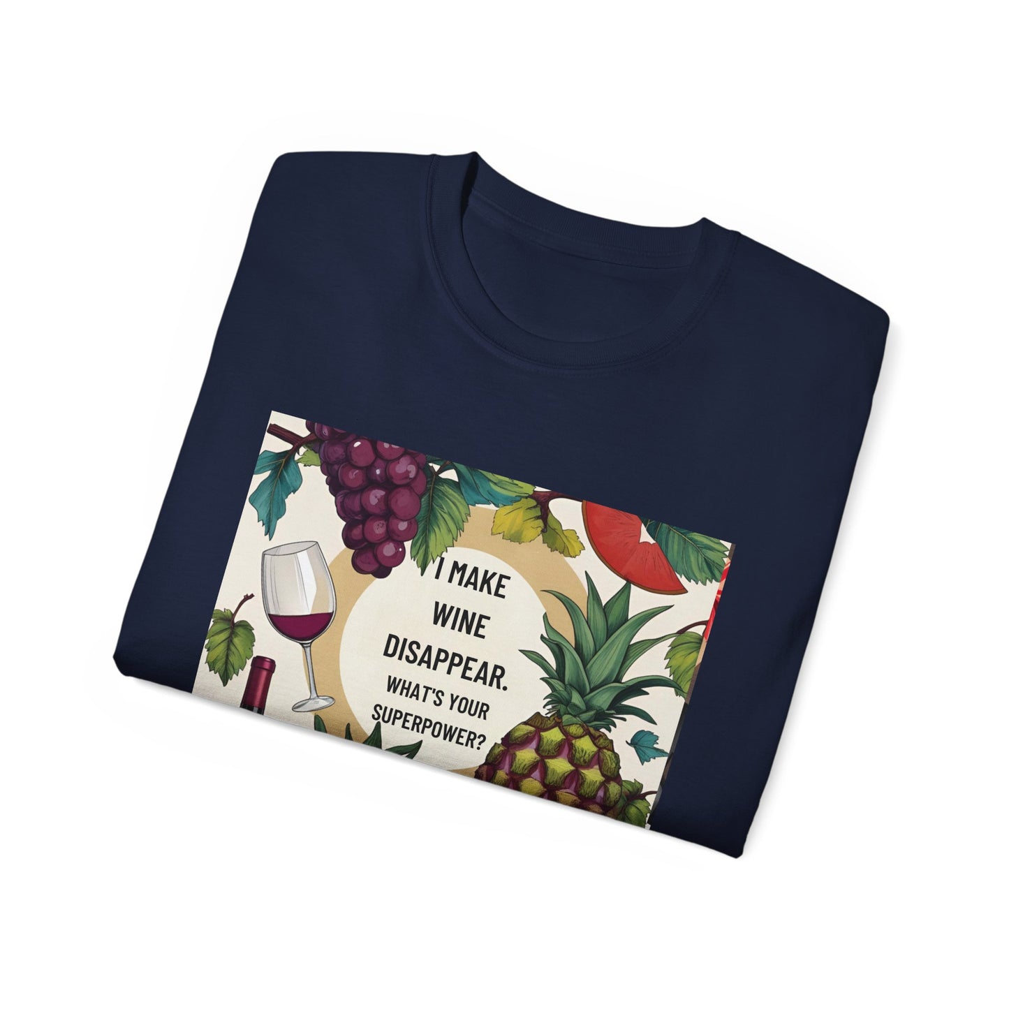 Wine Lover's Unisex Tee - I Make Wine Disappear, Funny Gift for Wine Enthusiasts, Party T-shirt, Casual Drinking Apparel, Birthday [...]