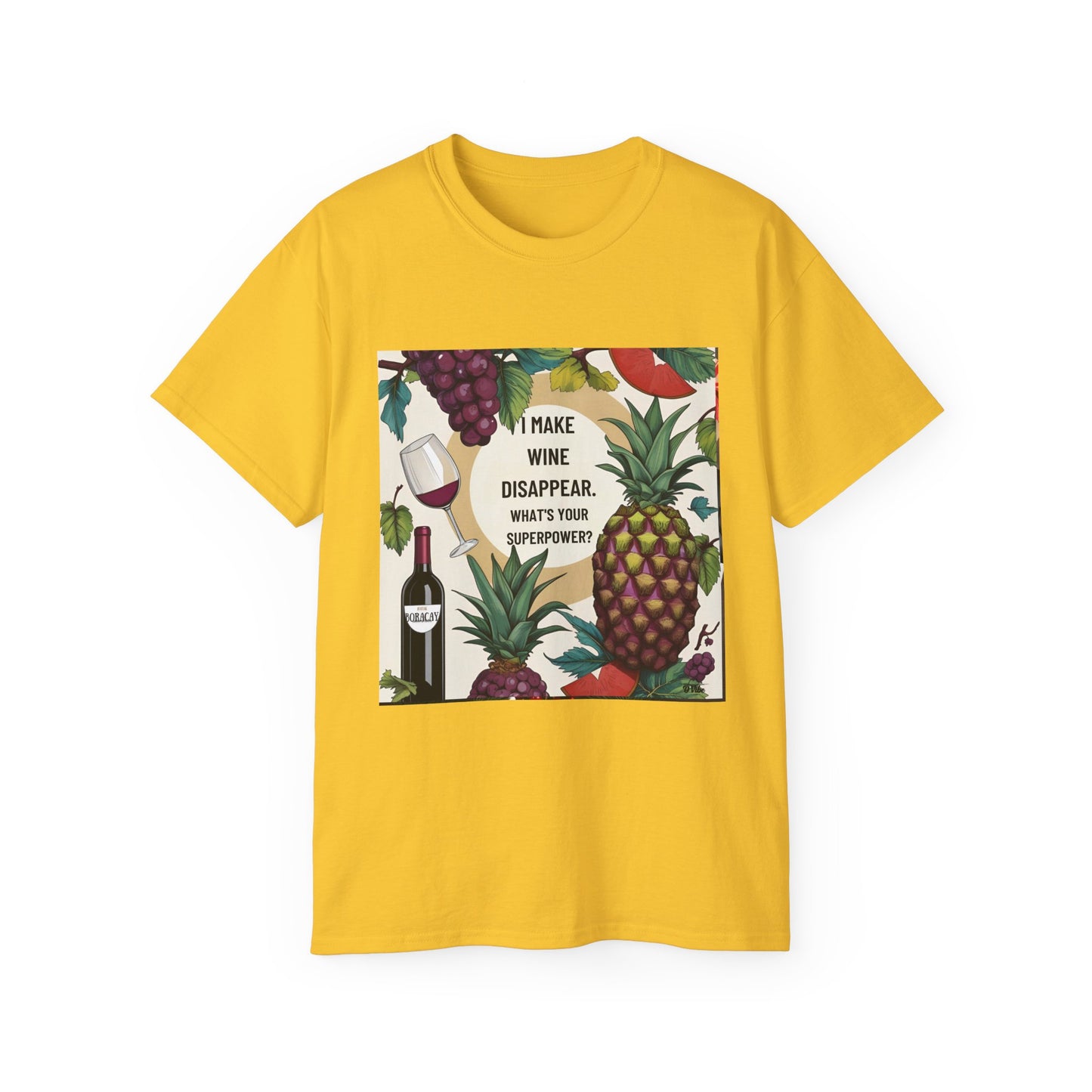 Wine Lover's Unisex Tee - I Make Wine Disappear, Funny Gift for Wine Enthusiasts, Party T-shirt, Casual Drinking Apparel, Birthday [...]