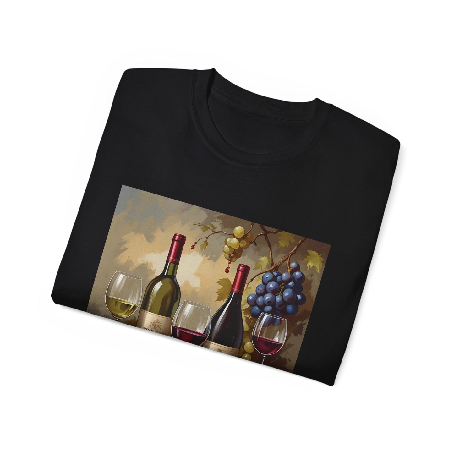 Time to Wine Down - Wine Lover Unisex Ultra Cotton Tee, Vintage Wine Design Perfect for Gifts