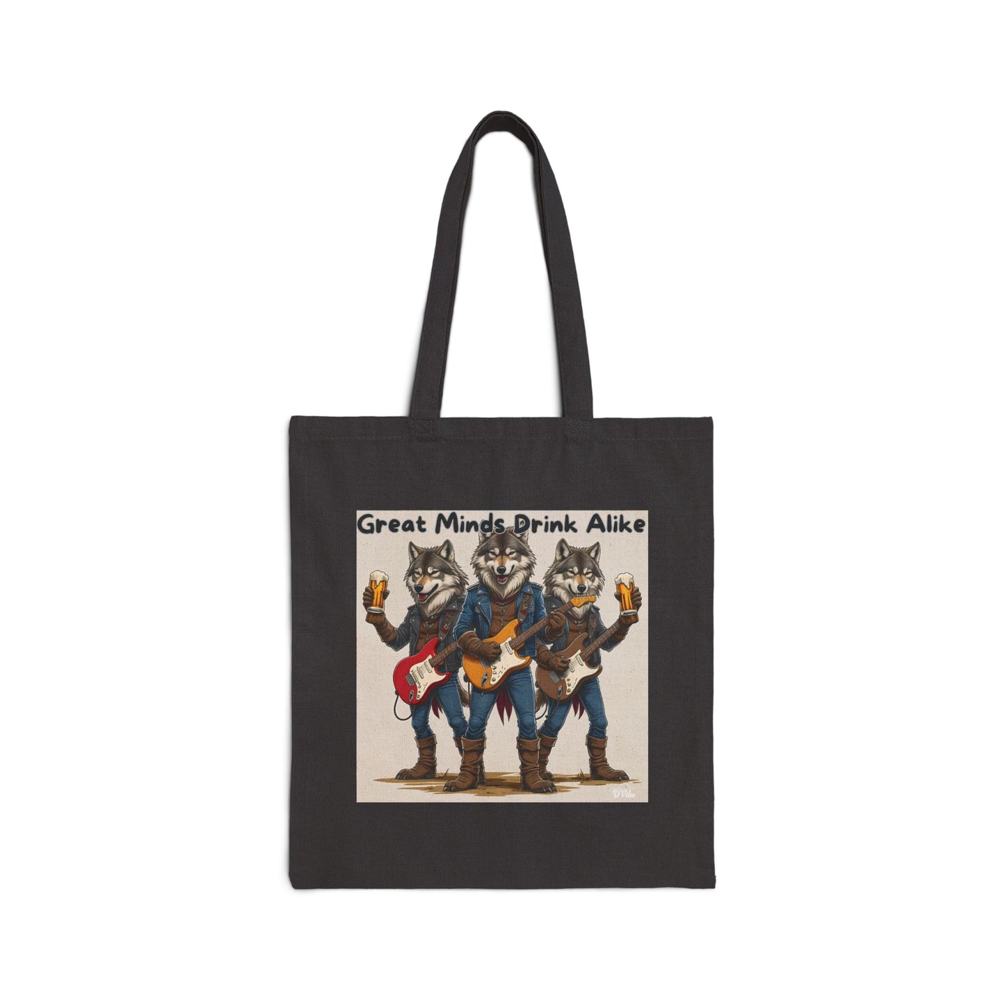 Great Minds Drink Alike Tote Bag | Unique Cotton Canvas Bag, Fun Gift for Friends, Eco-Friendly Shopper, Perfect for Parties, [...]