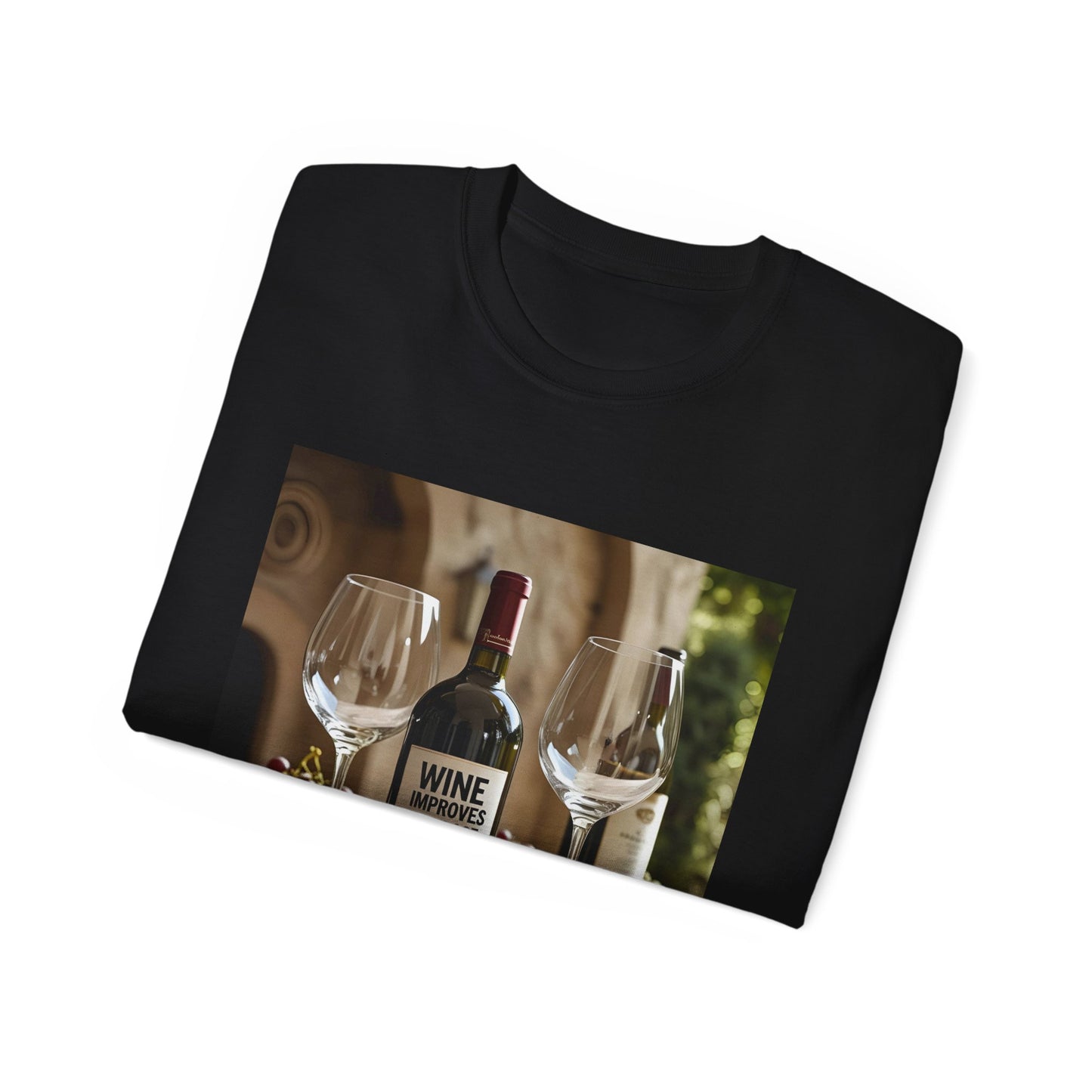 Wine Lover's Unisex Tee - Perfect Gift for Wine Enthusiasts, Casual Wear, Fun Party Shirt, Wine Tasting Outing
